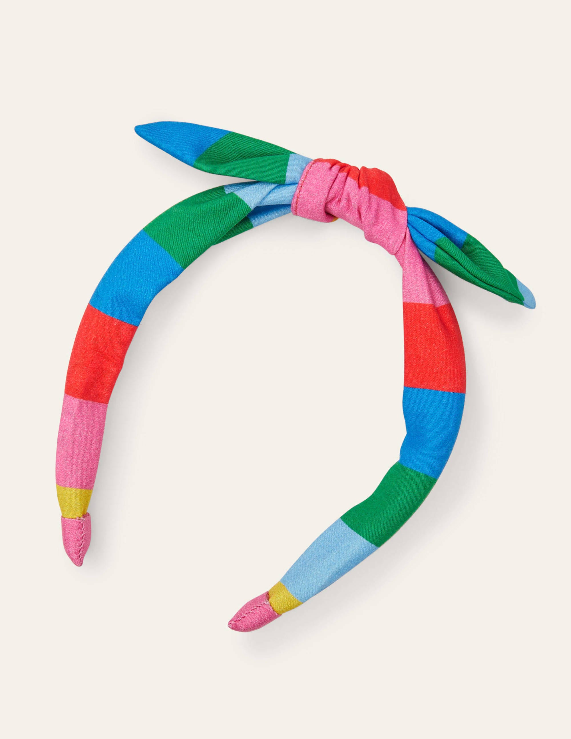 Serre-tête avec nœud en tissu MUL Boden Boden, Multi
