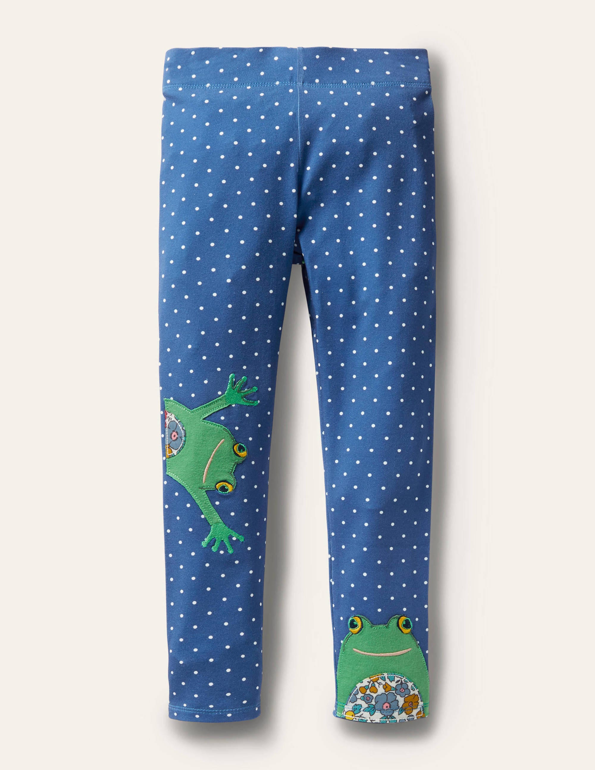 Legging fun à appliqué BBL Boden Boden, Bleu