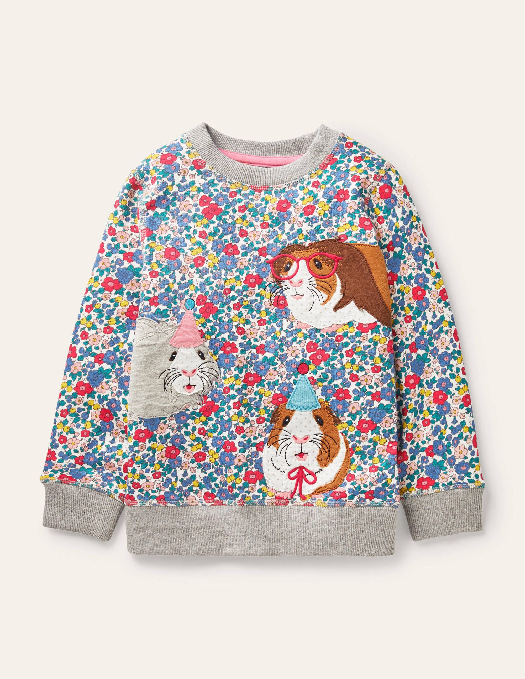 Sweat cosy à appliqué FLR Boden Boden, Multi