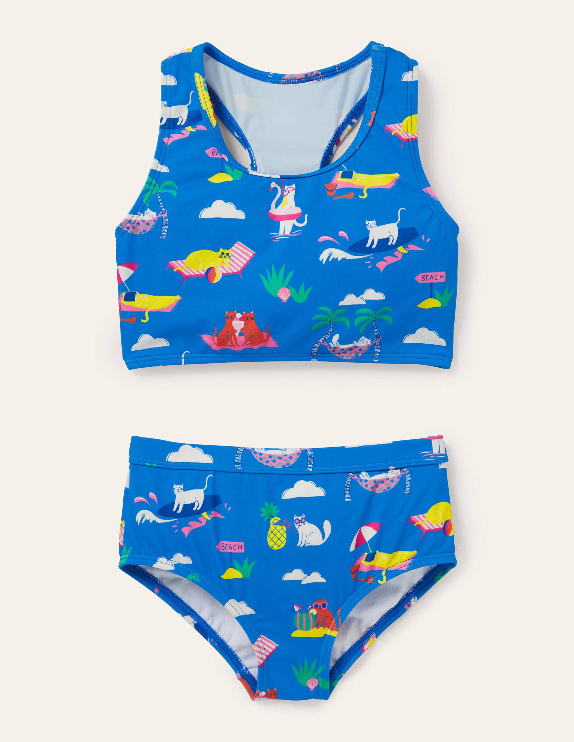 Bikini à dos nageur MBL Boden Boden, Blue