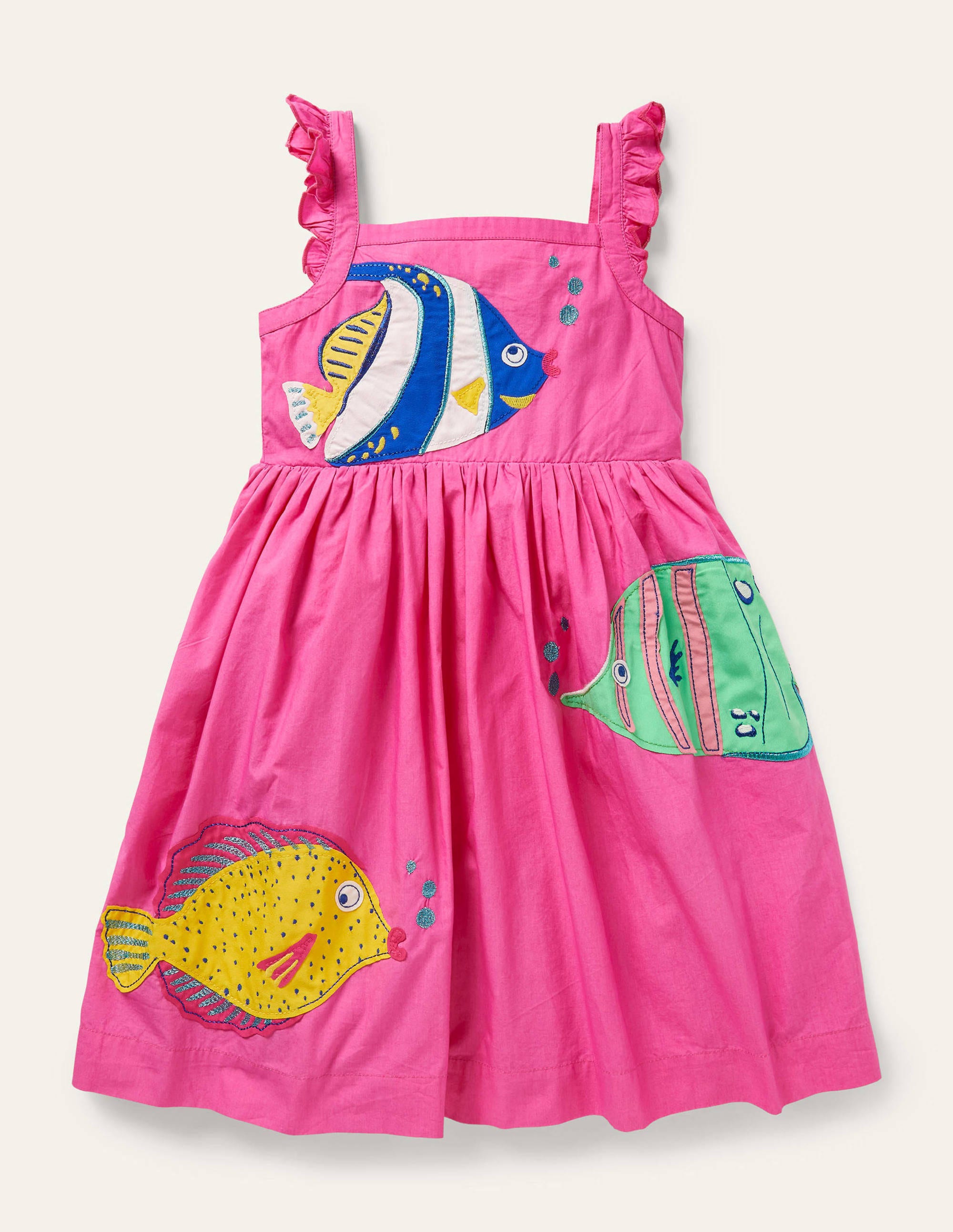 Robe ornementée à motif poisson PNK Boden Boden, Pink