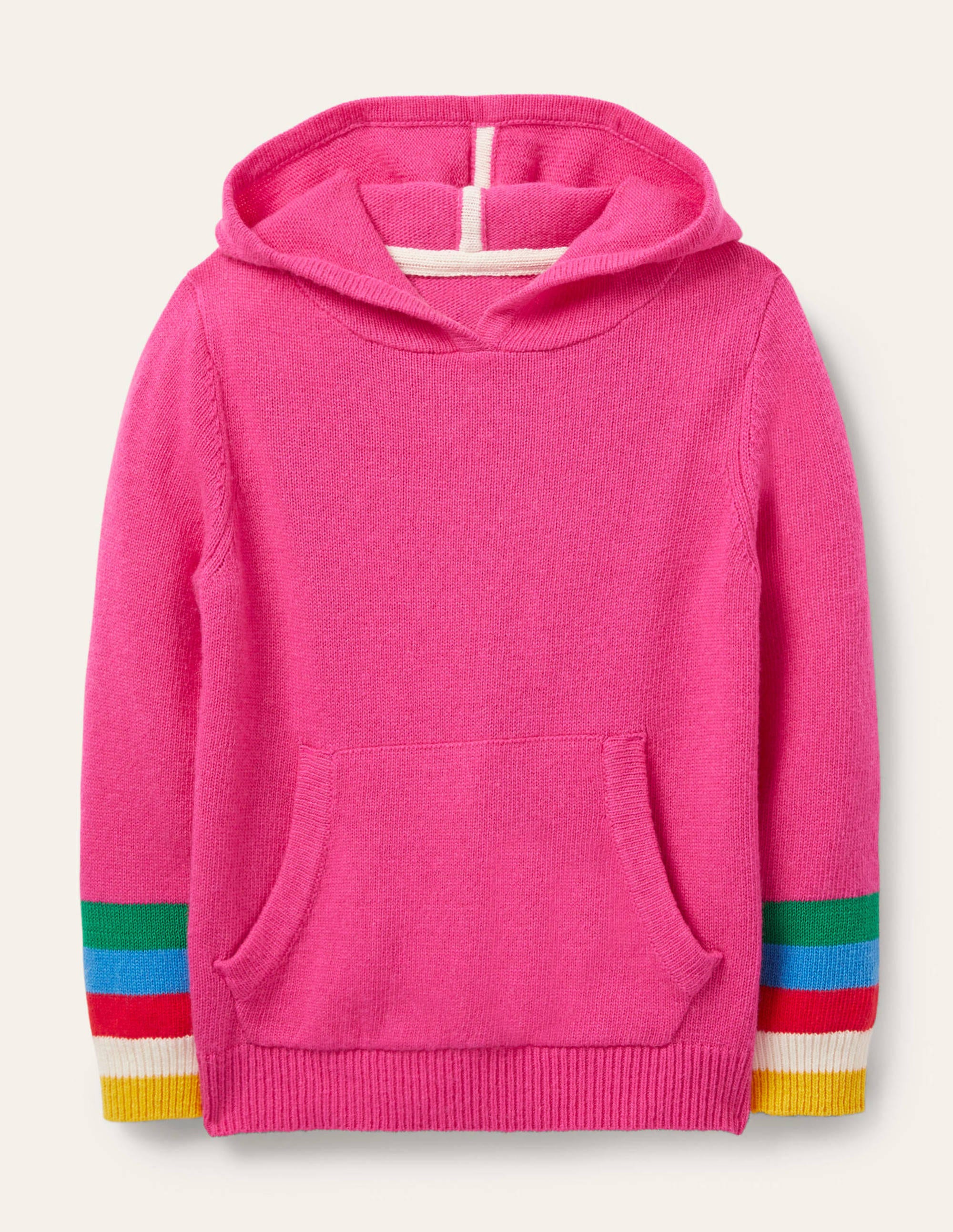 knitted hoodie