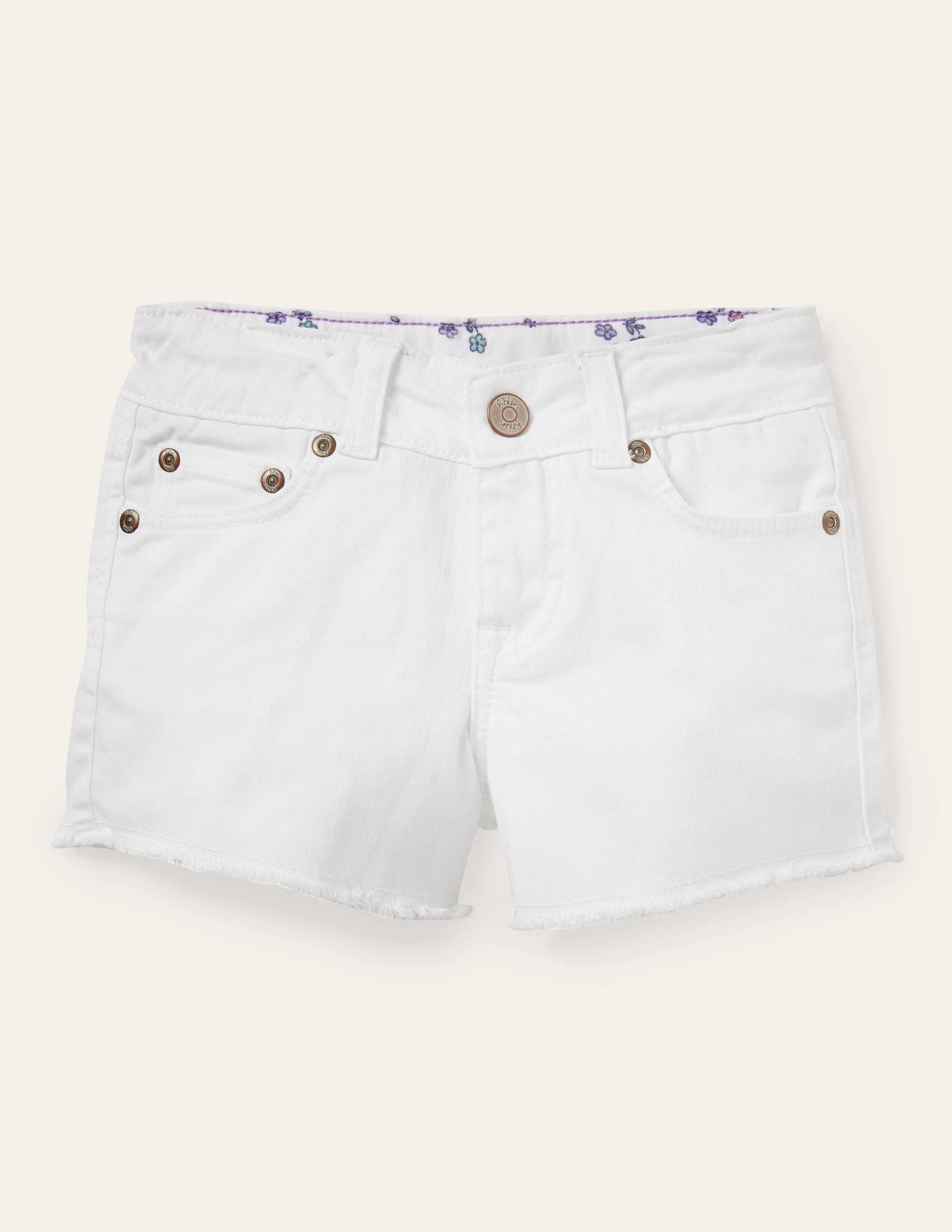 Short en jean WHT Boden Boden, White