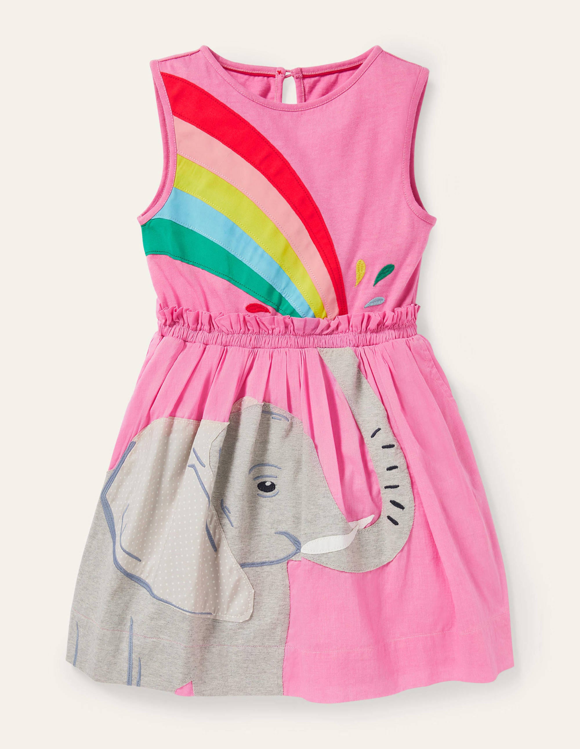 Robe à appliqué safari PNK Boden Boden, Pink