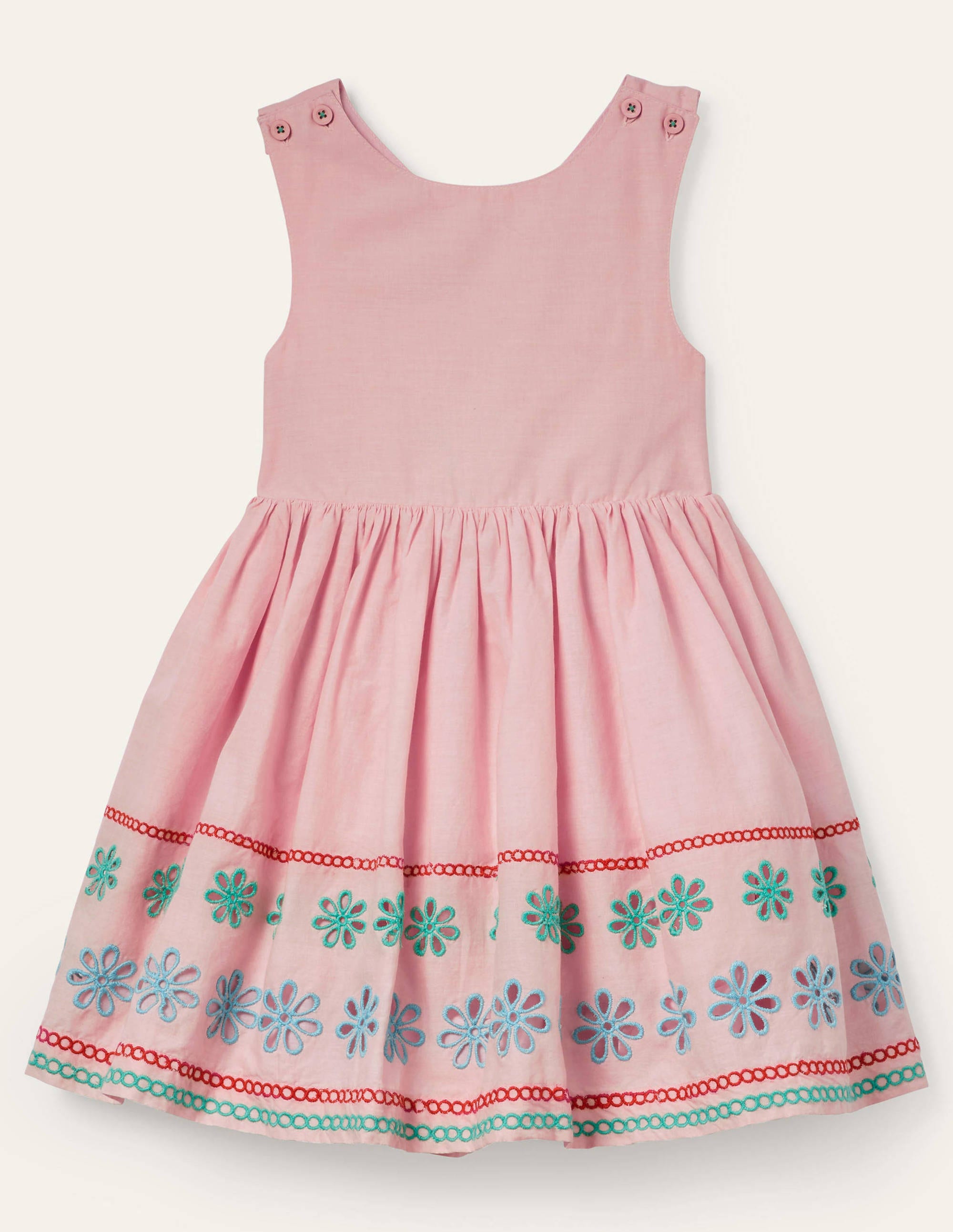 Robe croisée dans le dos ROS Boden Boden, Pink