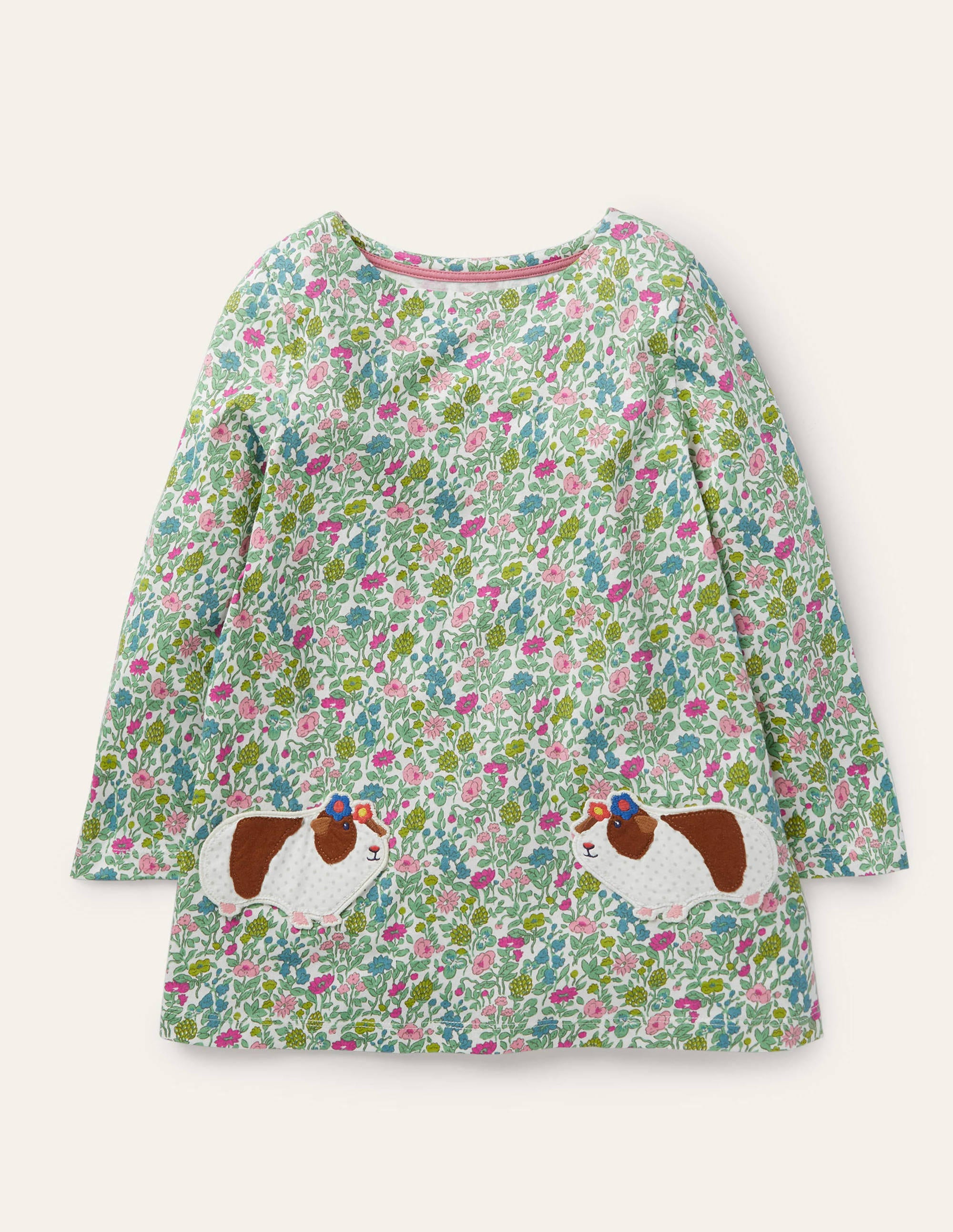 Tunique avec poches à appliqué MLT Boden Boden, Vintage
