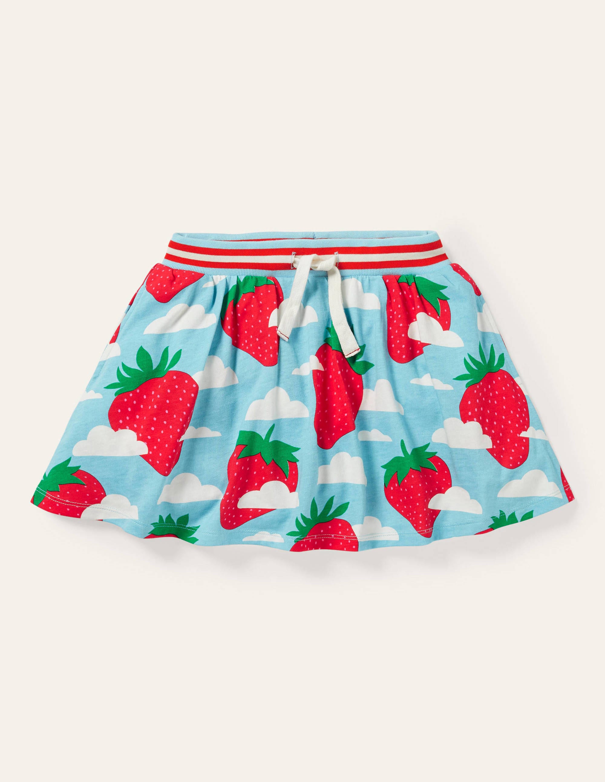 Jupe-short en jersey MLT Boden Boden, Multi