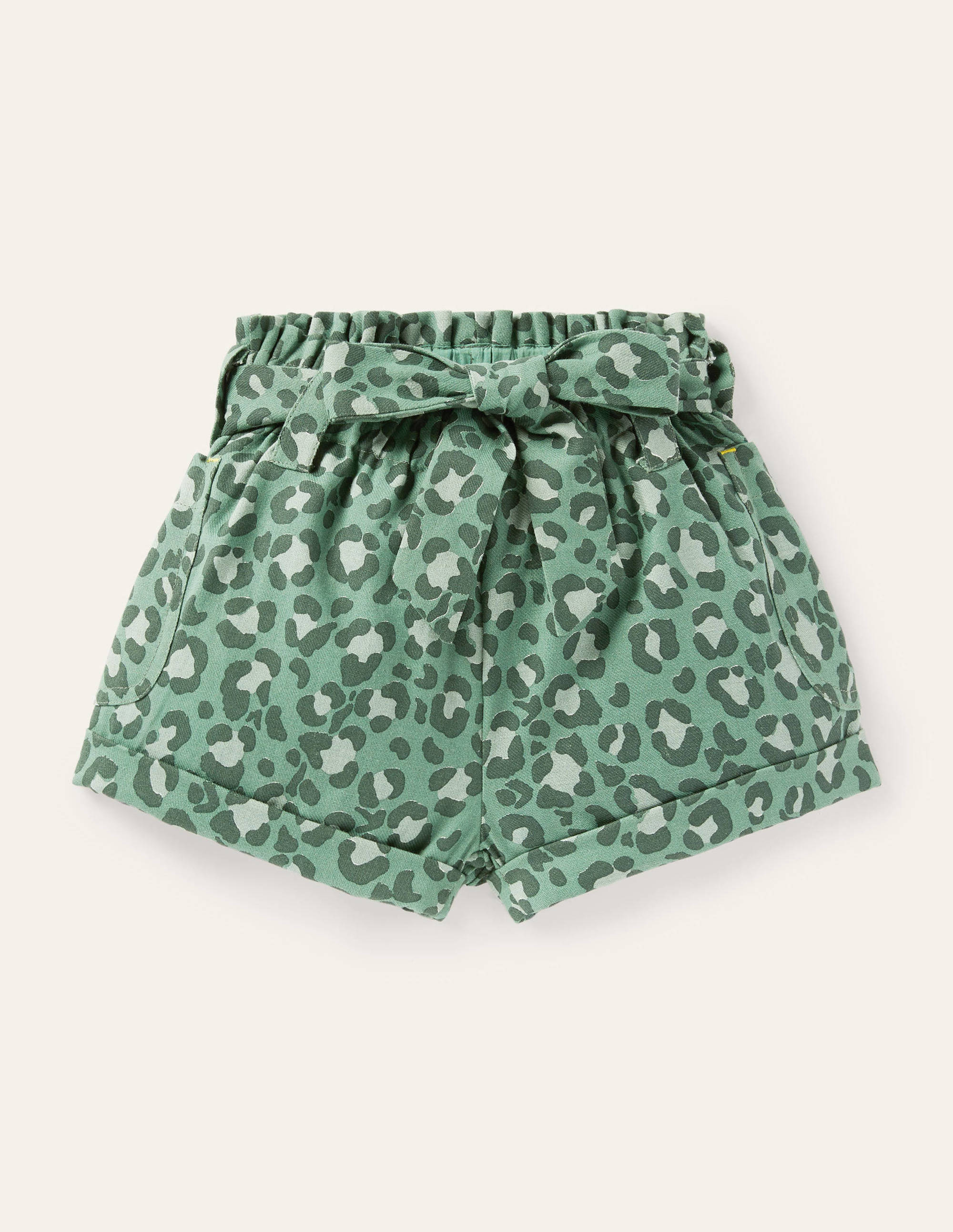Short utilitaire GRN Boden Boden, Mohair léopard