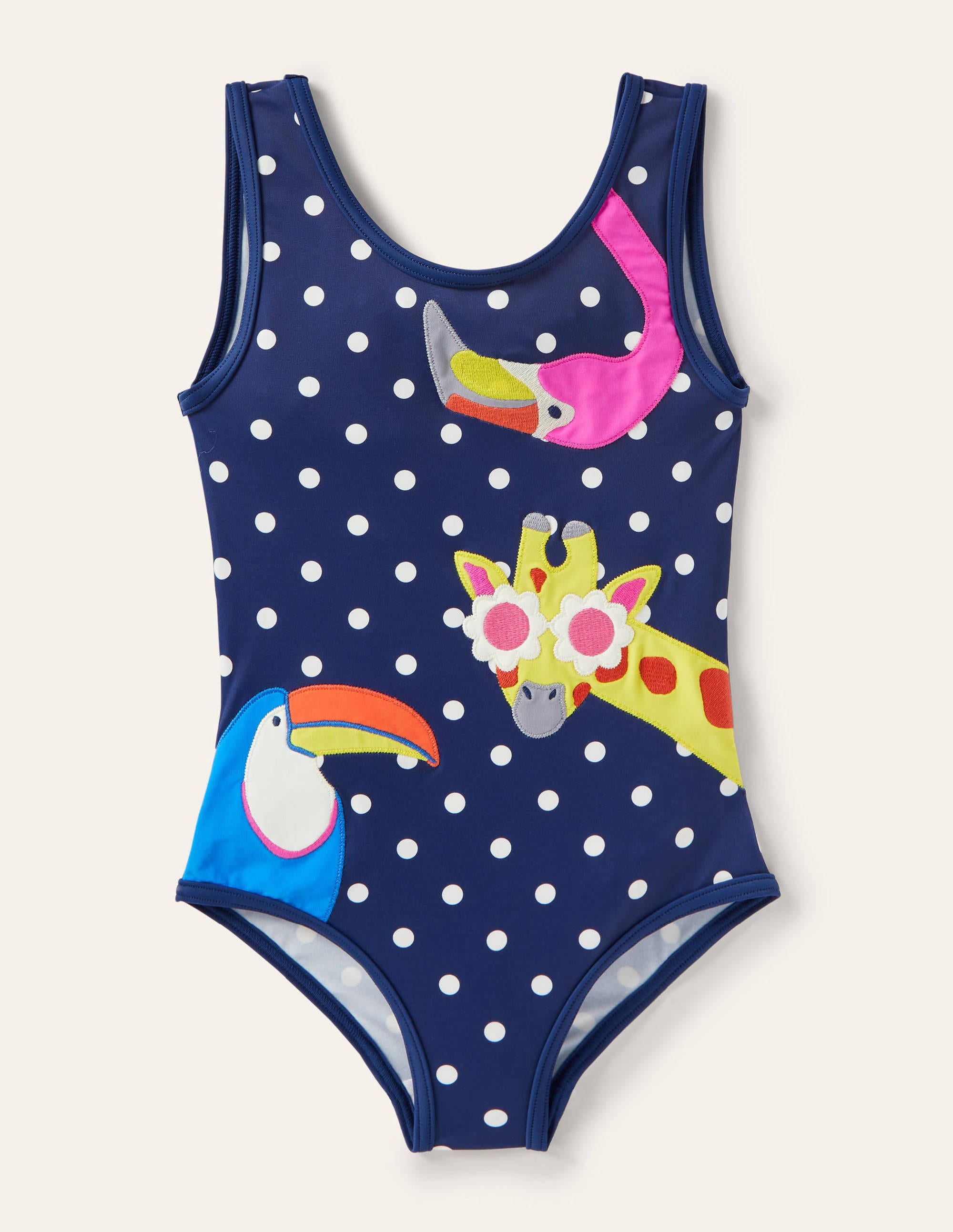 Maillot de bain fun à appliqué NAV Boden Boden, Navy