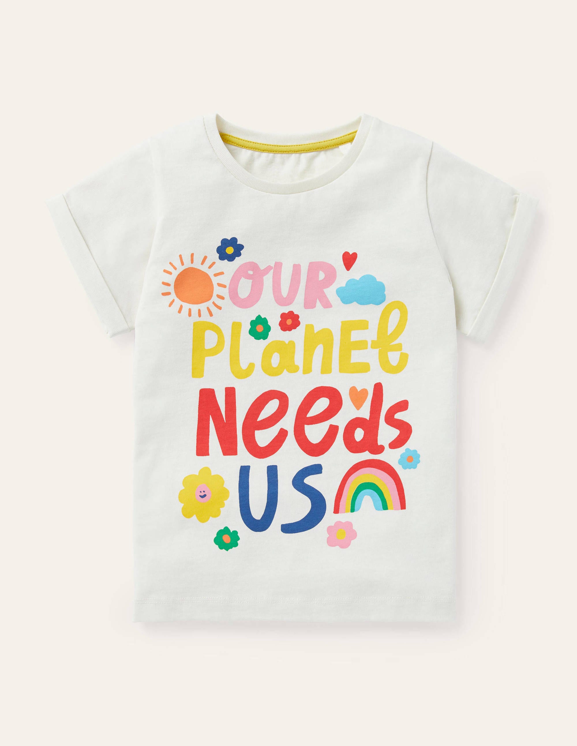 T-shirt graphique IVO Boden Boden, Ivory