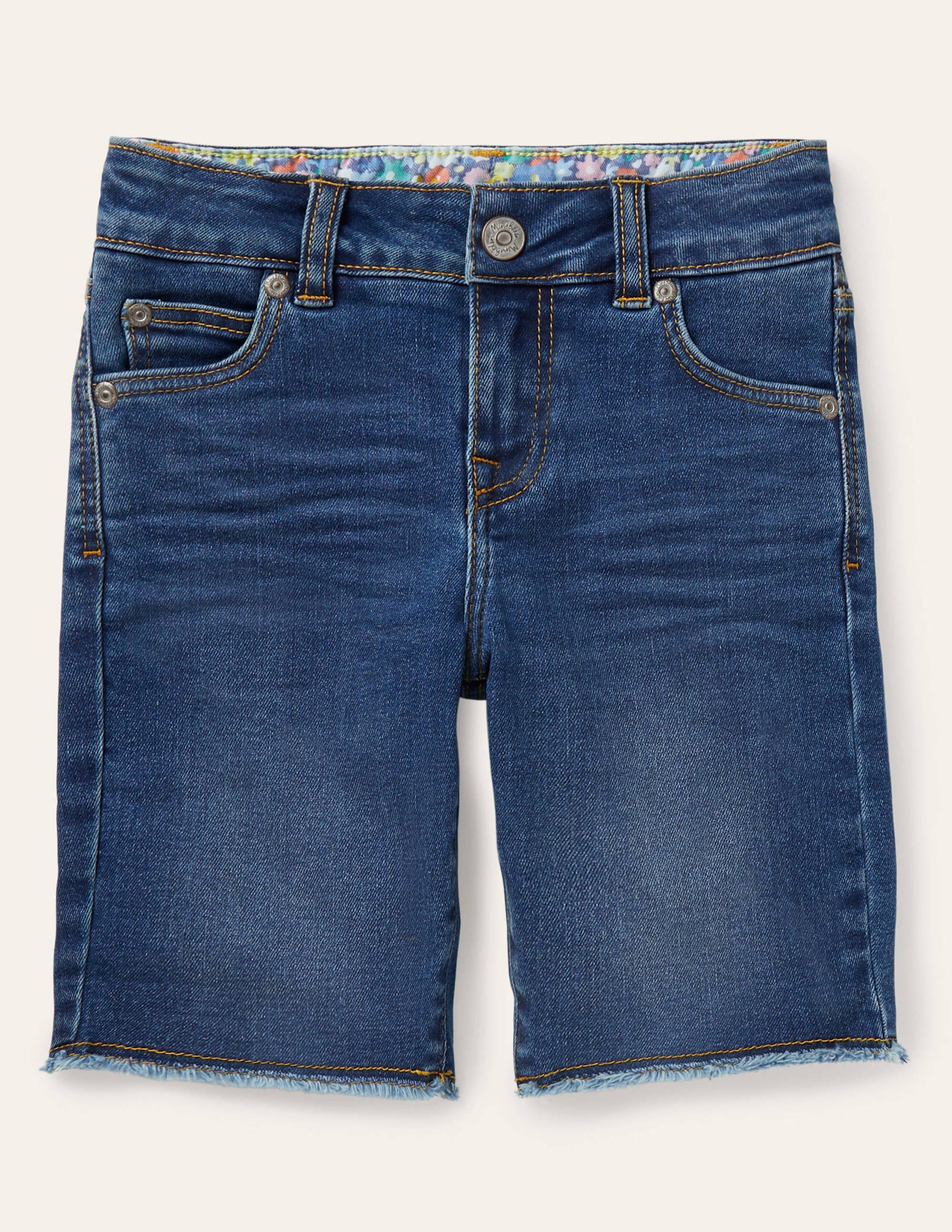 Long Denim Shorts Mid Vintage Boden UK