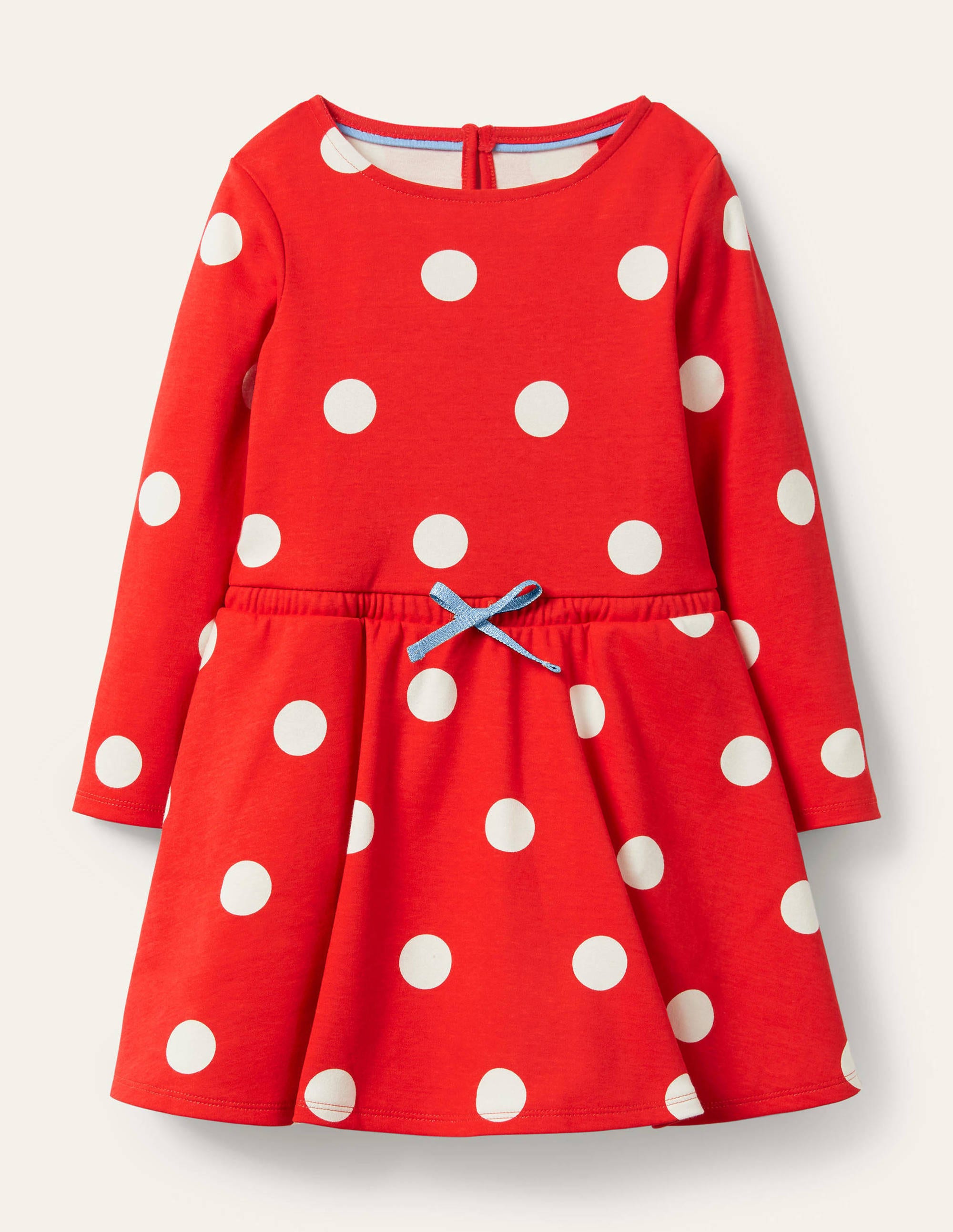 Spotty Skater Dress - Fire Red Spot 