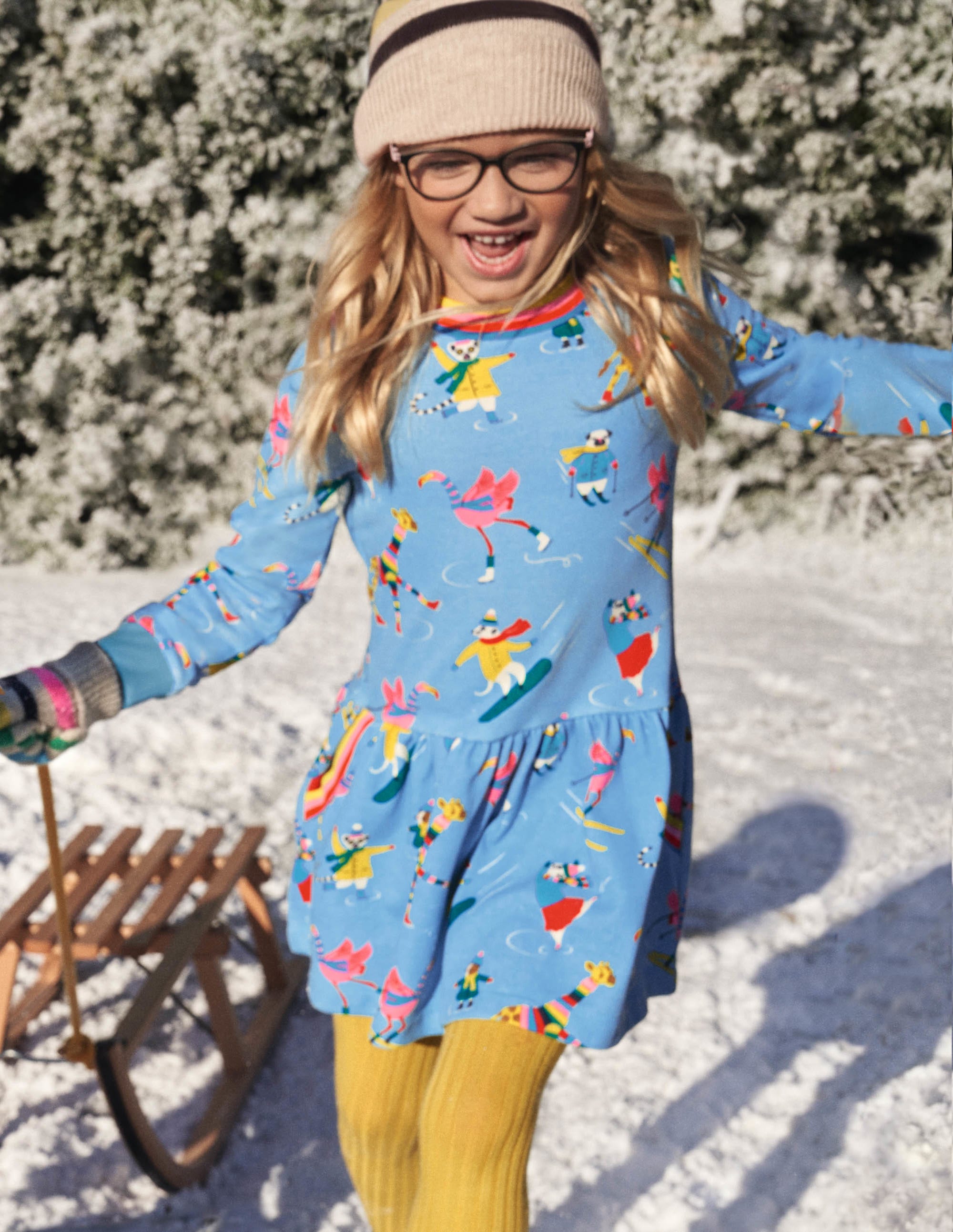 boden cosy sweatshirt dress