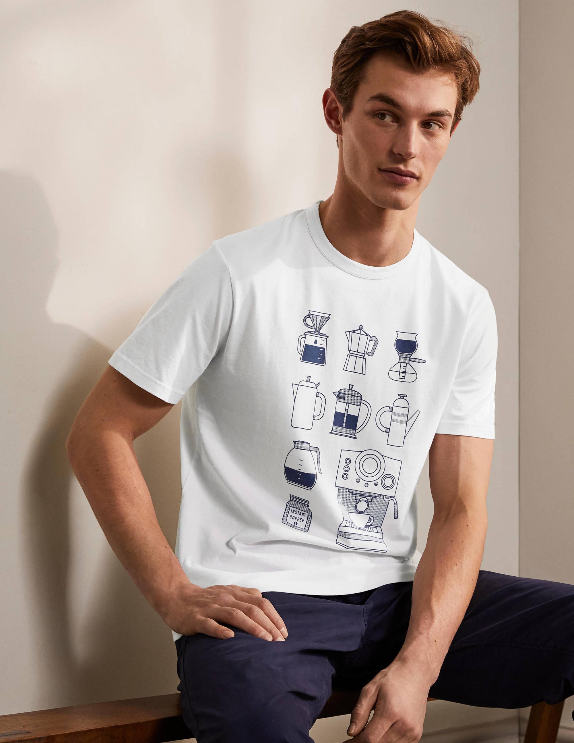 T-shirt Kingston CHK Boden Boden, Blanc