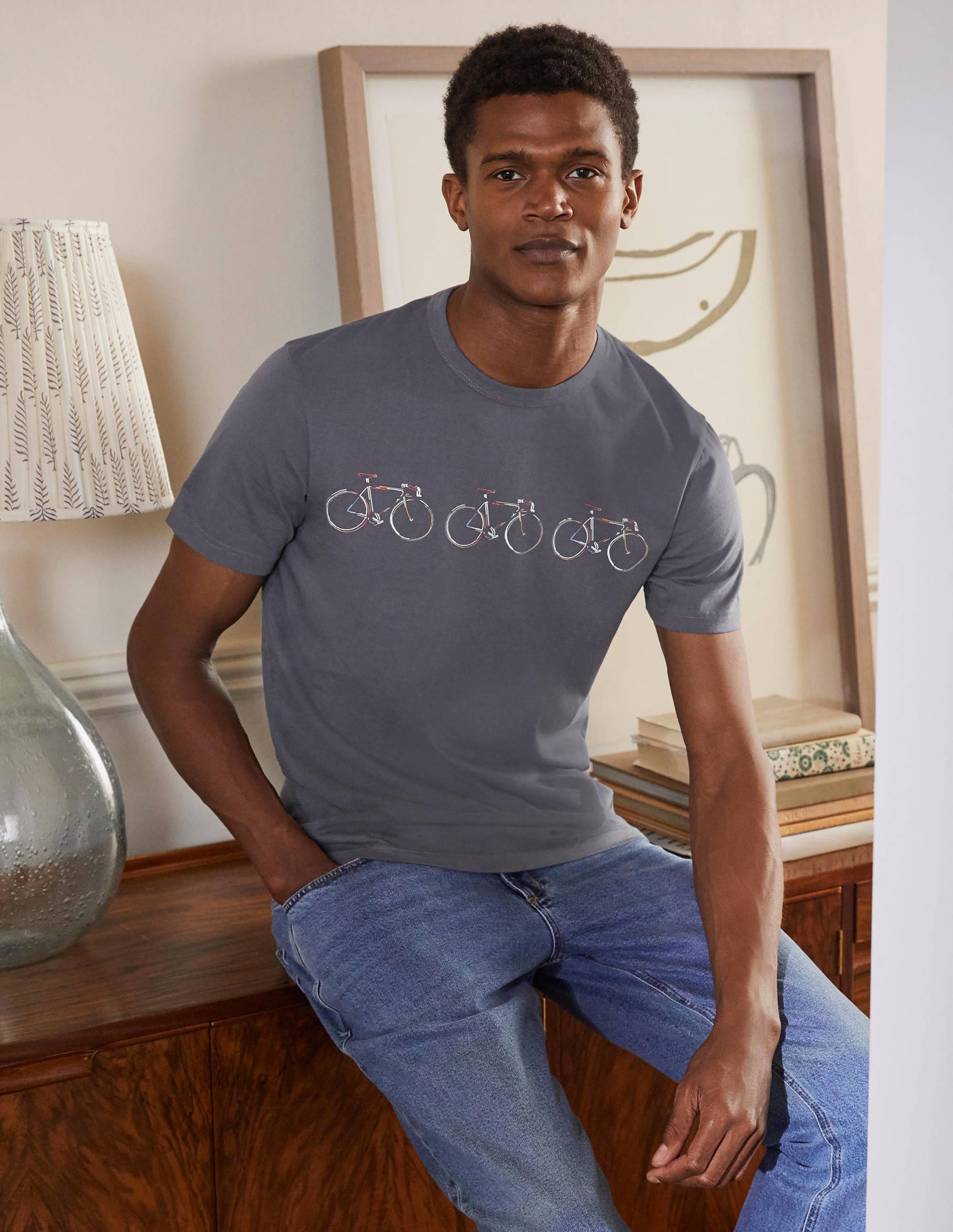 T-shirt Kingston GST Boden Boden, Motos