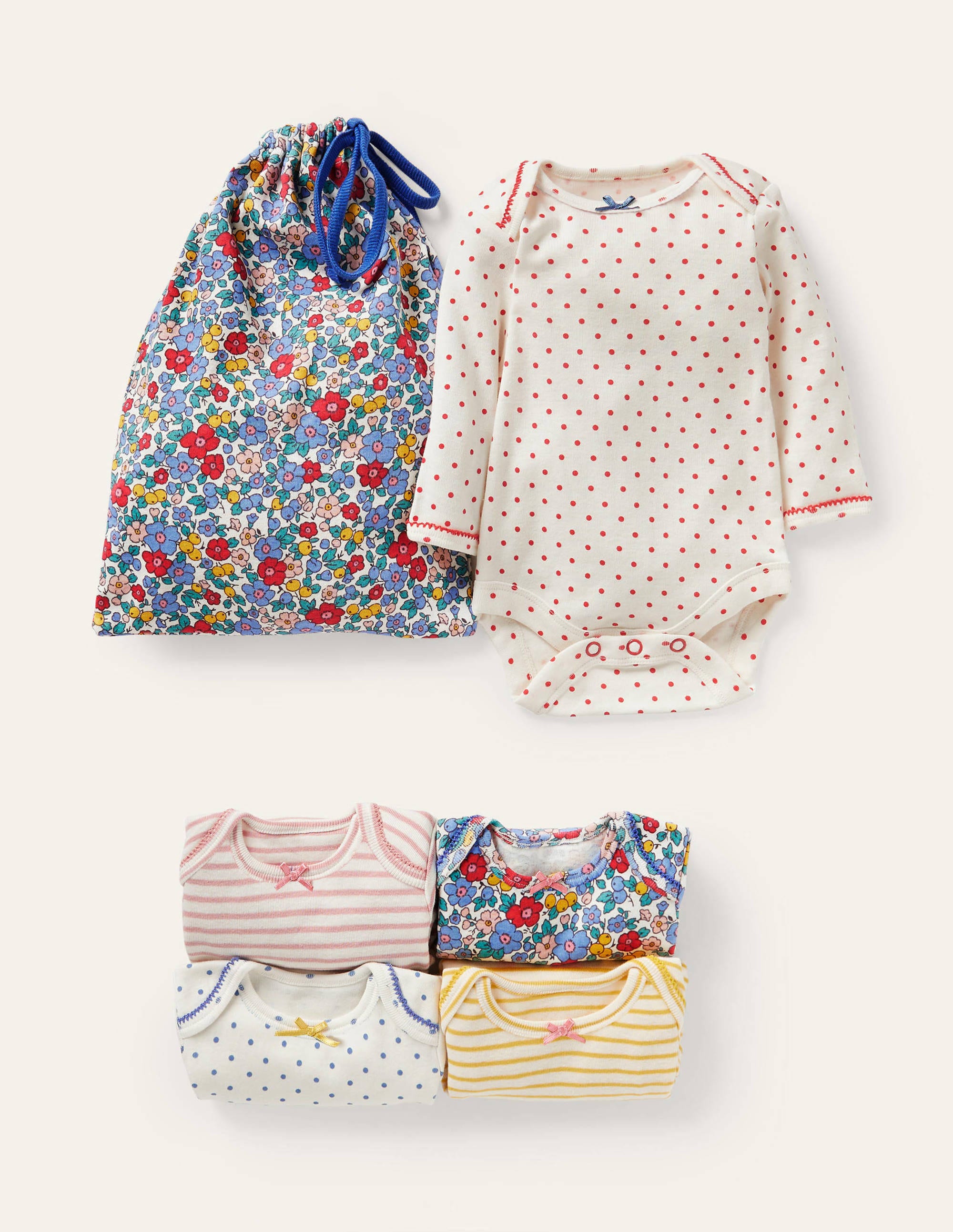 5 bodies à motif floral BLU Boden Boden, Multi