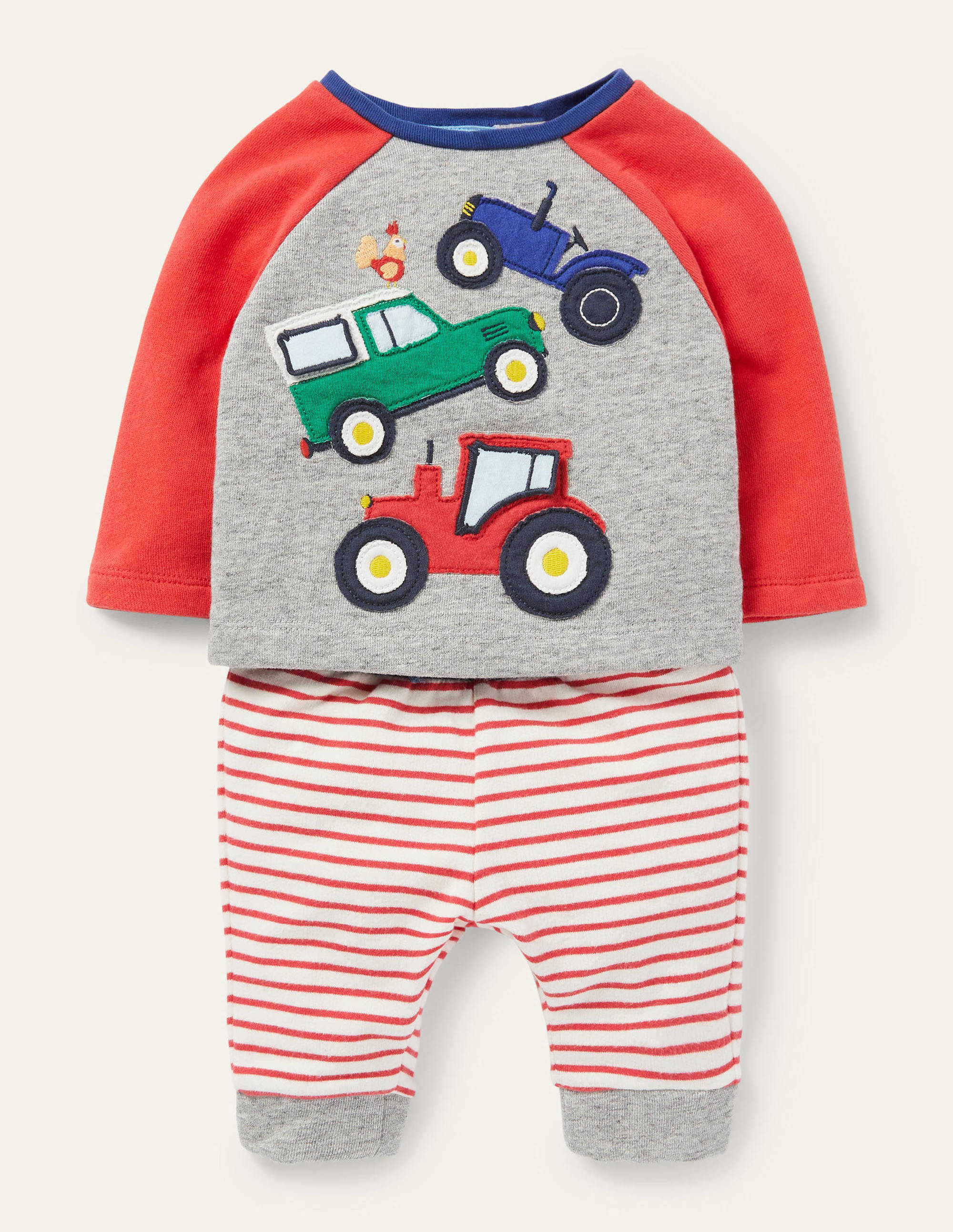 Fun Jersey Play Set GRY Bébé Boden, Gris