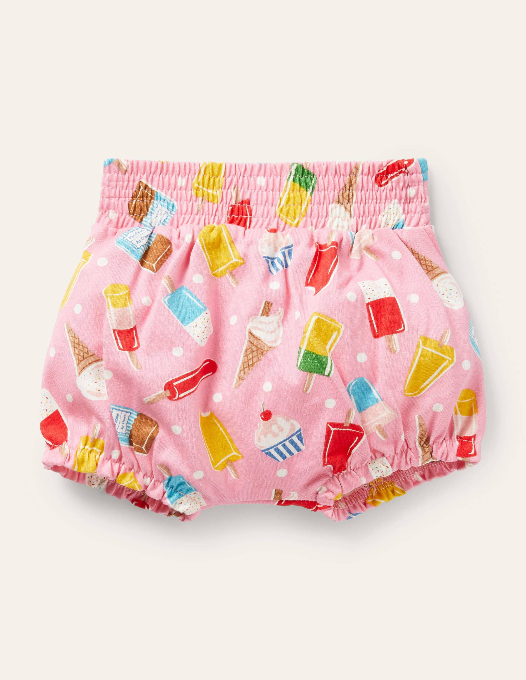 Short imprimé en jersey PNK Bébé Boden, Pink