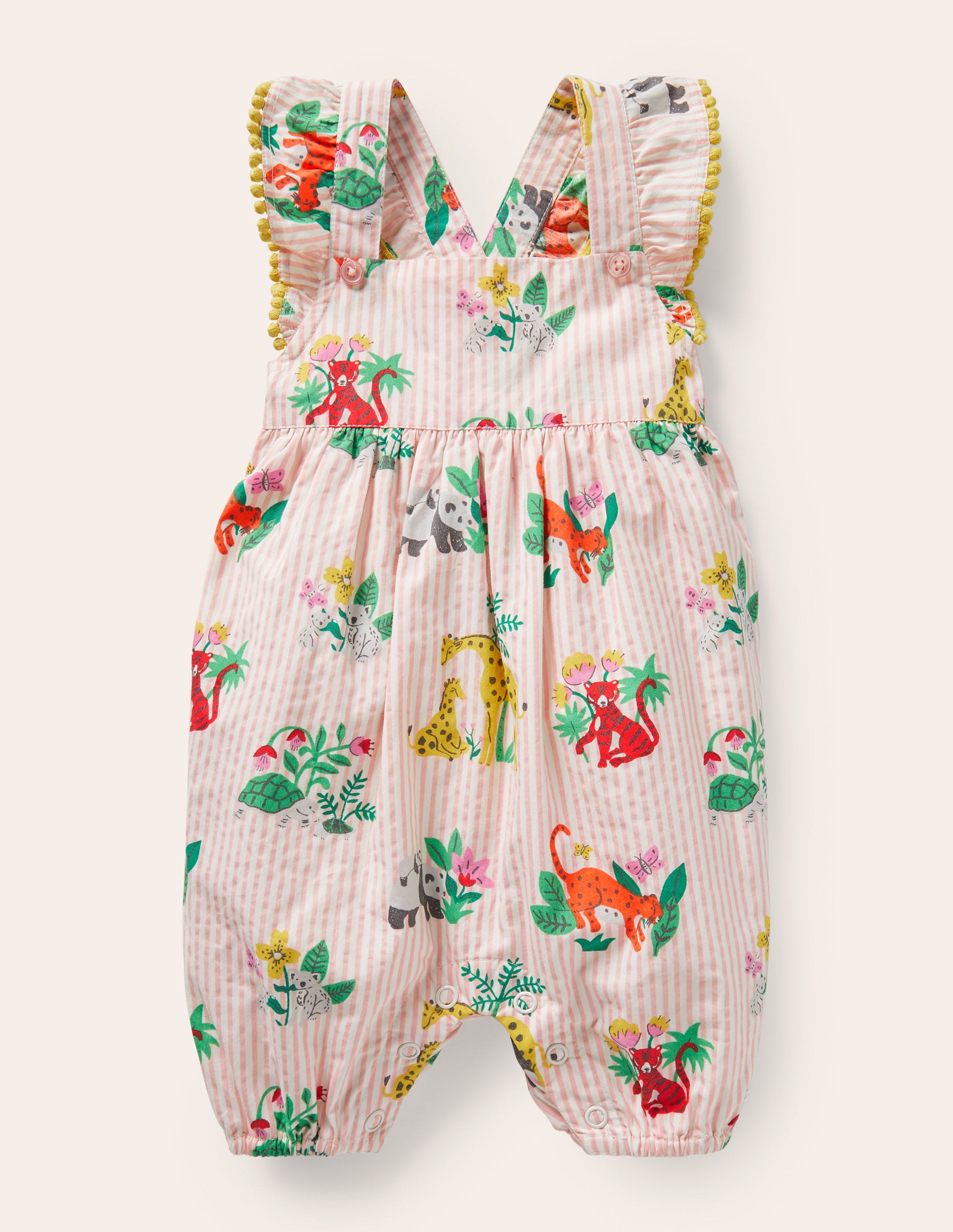 Salopette imprimée PNK Bébé Boden, Pink