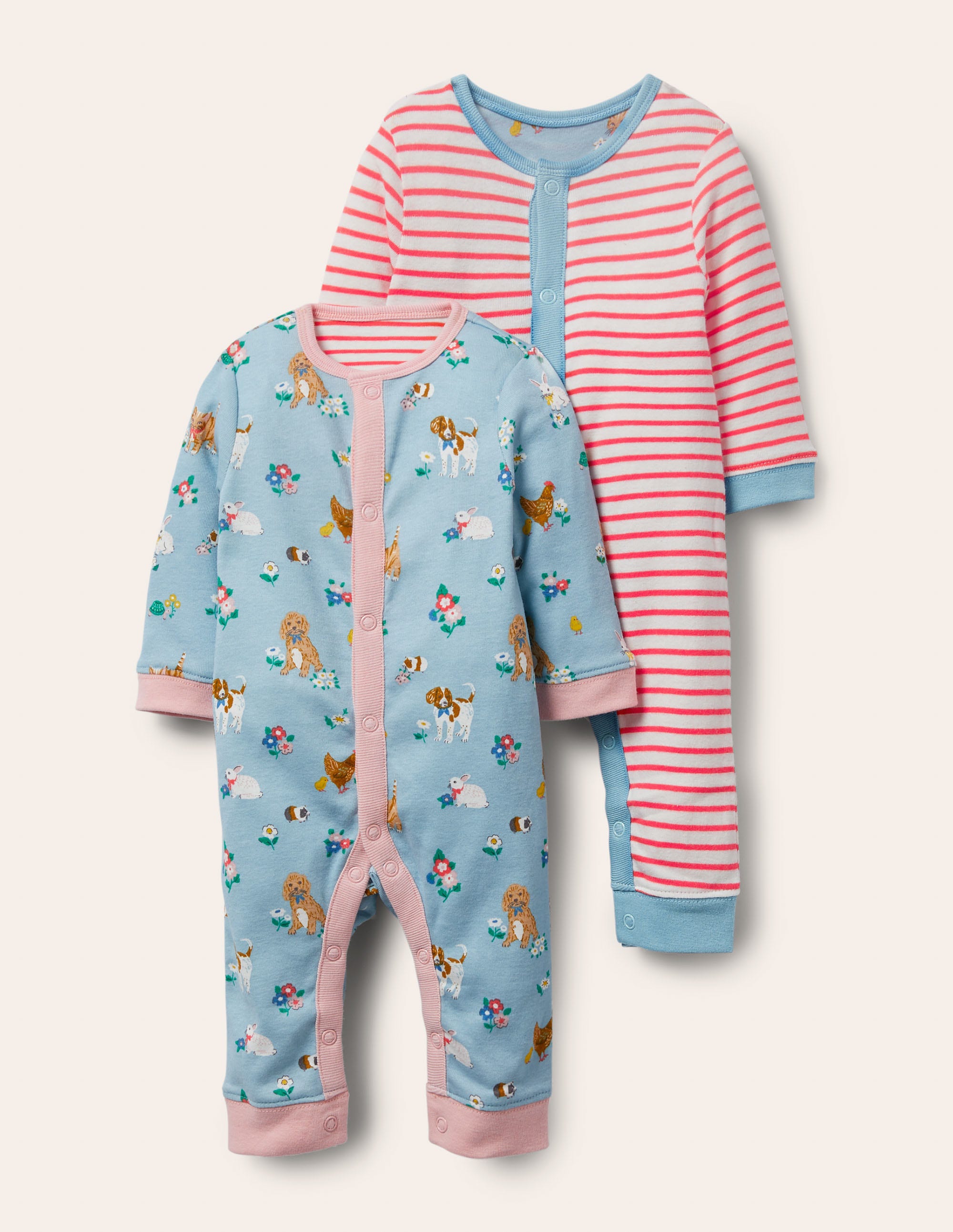 2 combinaisons BLU Bébé Boden, Multi