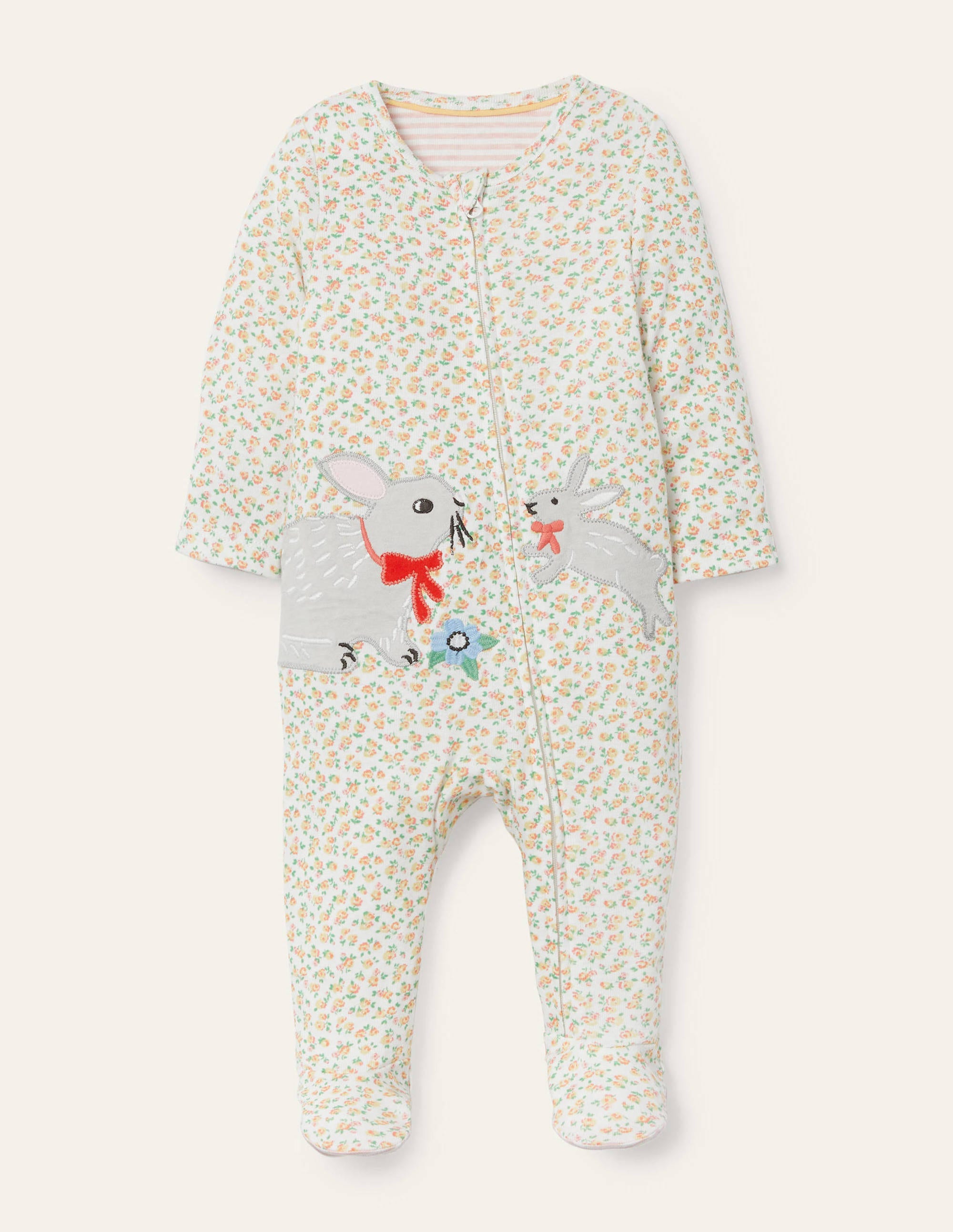 pointelle sleepsuit