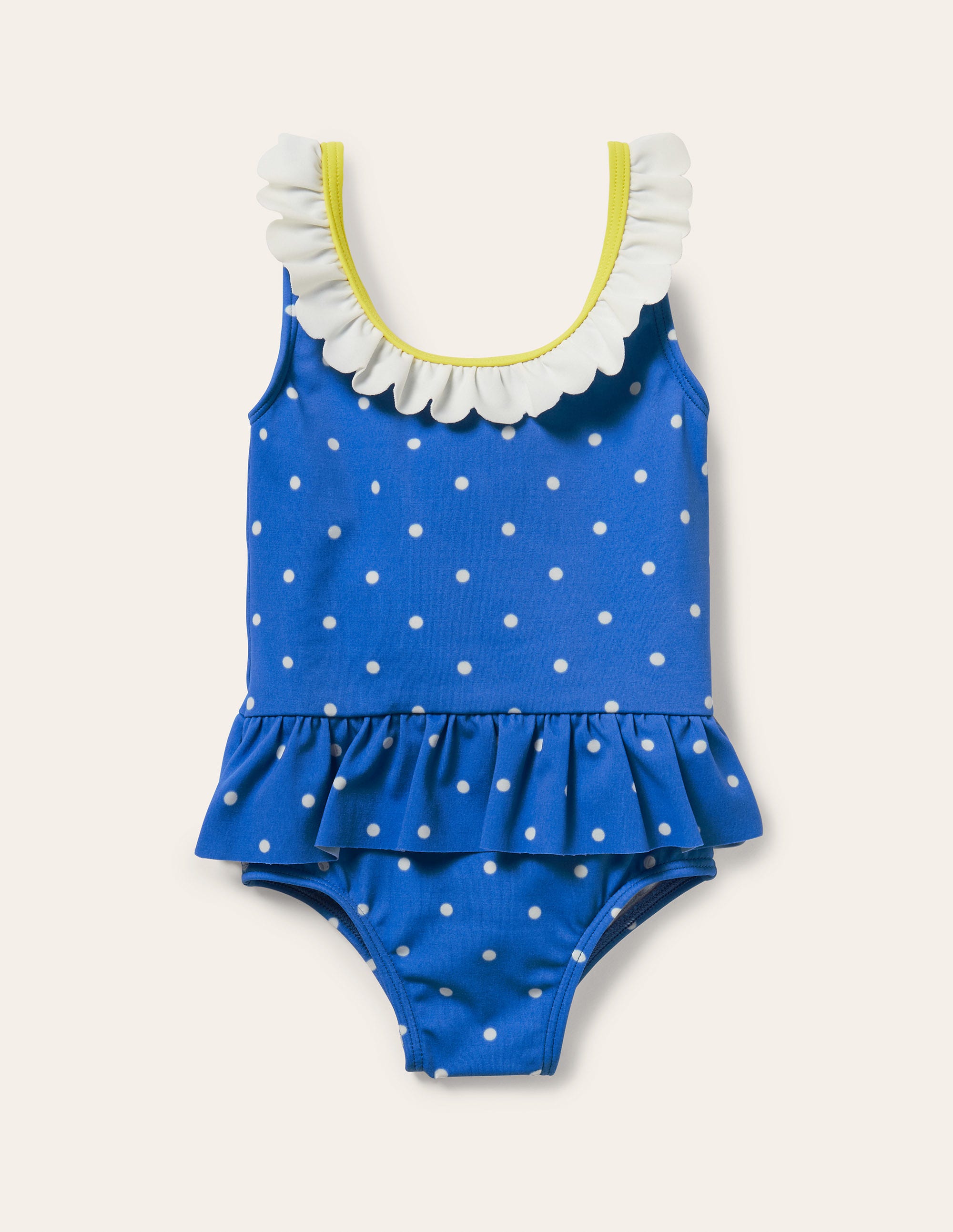 frill waist swimsuit