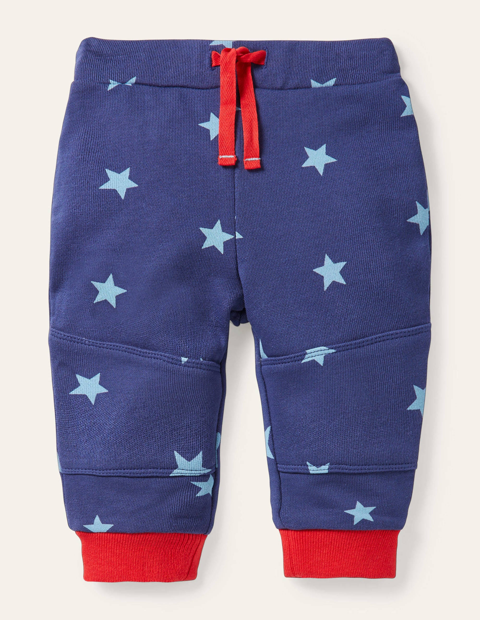 Bas en jersey à genoux renforcés NAV Bébé Boden, Navy
