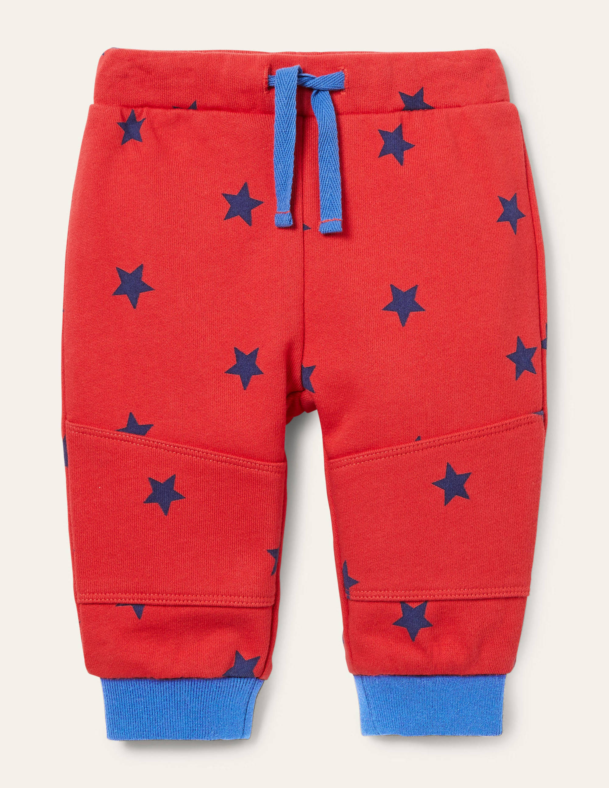 Bas en jersey à genoux renforcés RED Bébé Boden, Red