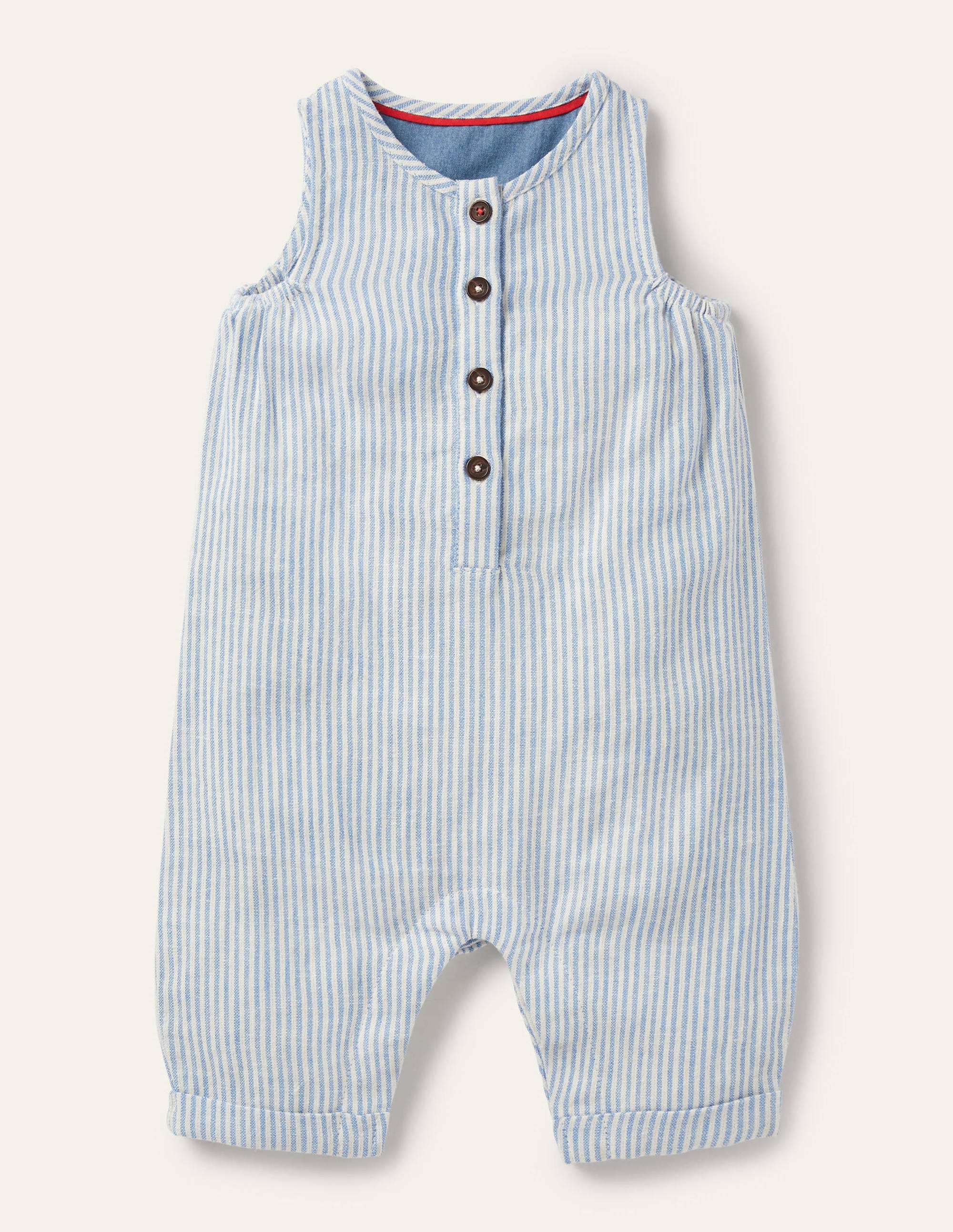 Barboteuse tissée BLU Bébé Boden, Blue