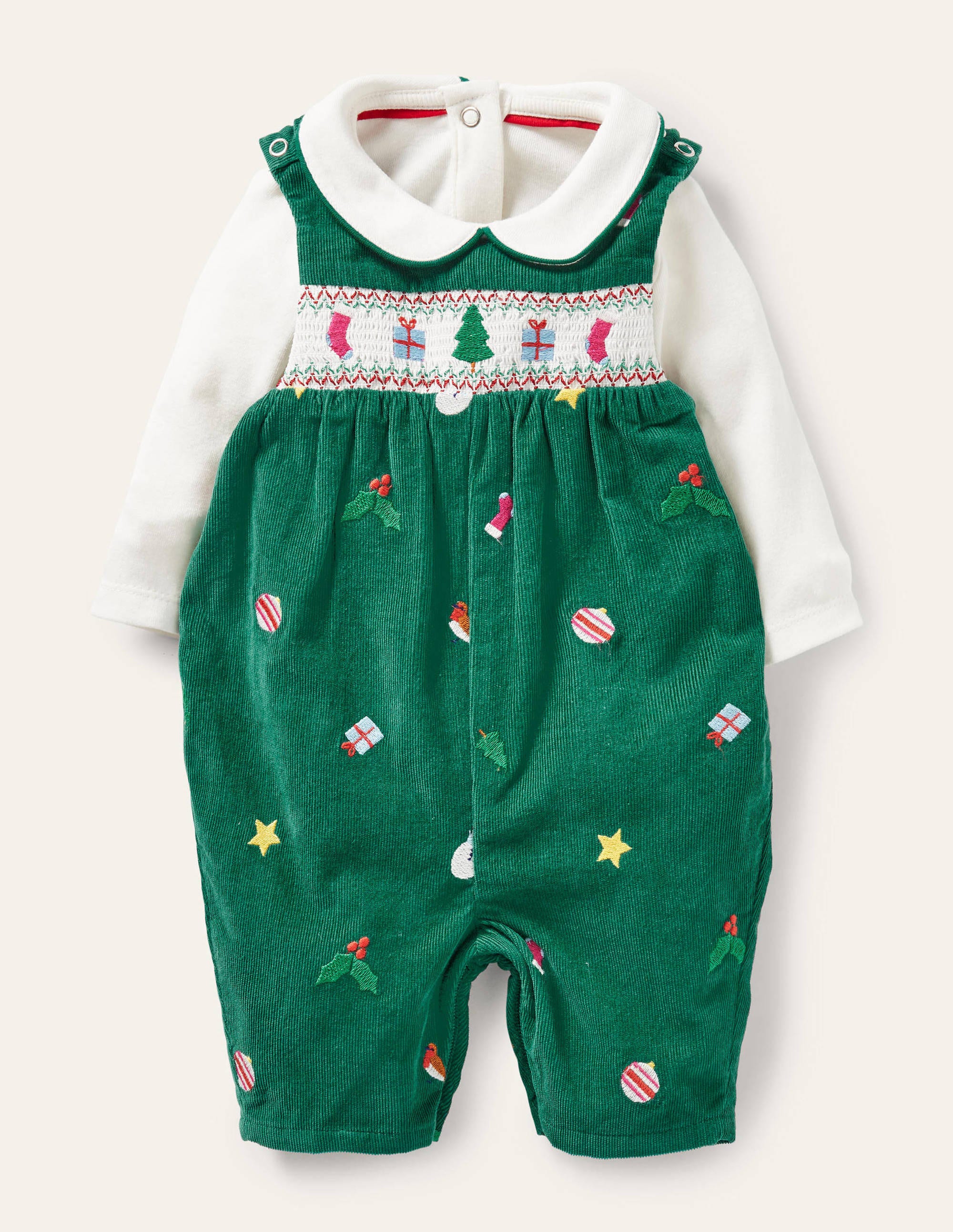 Ensemble rétro GST Bébé Boden, Green