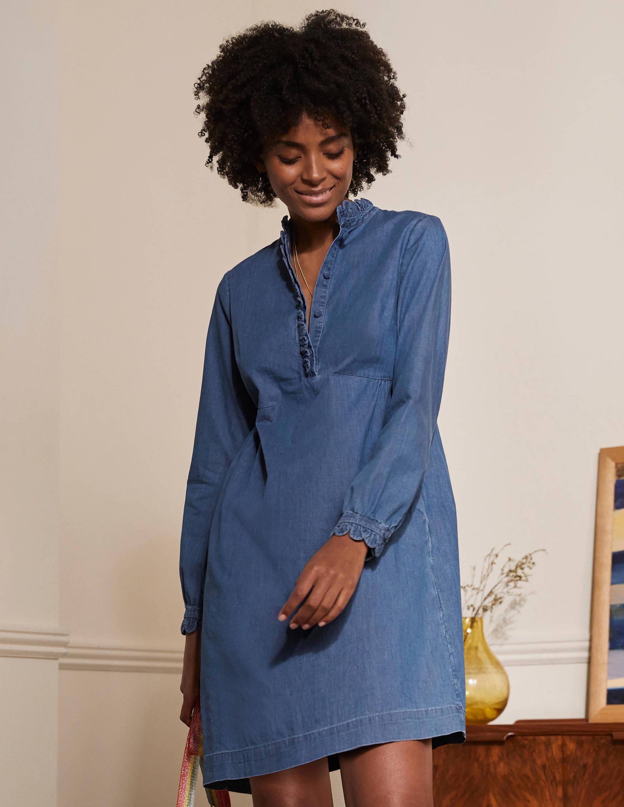 Robe fourreau Dolores MDN Boden Boden, Denim