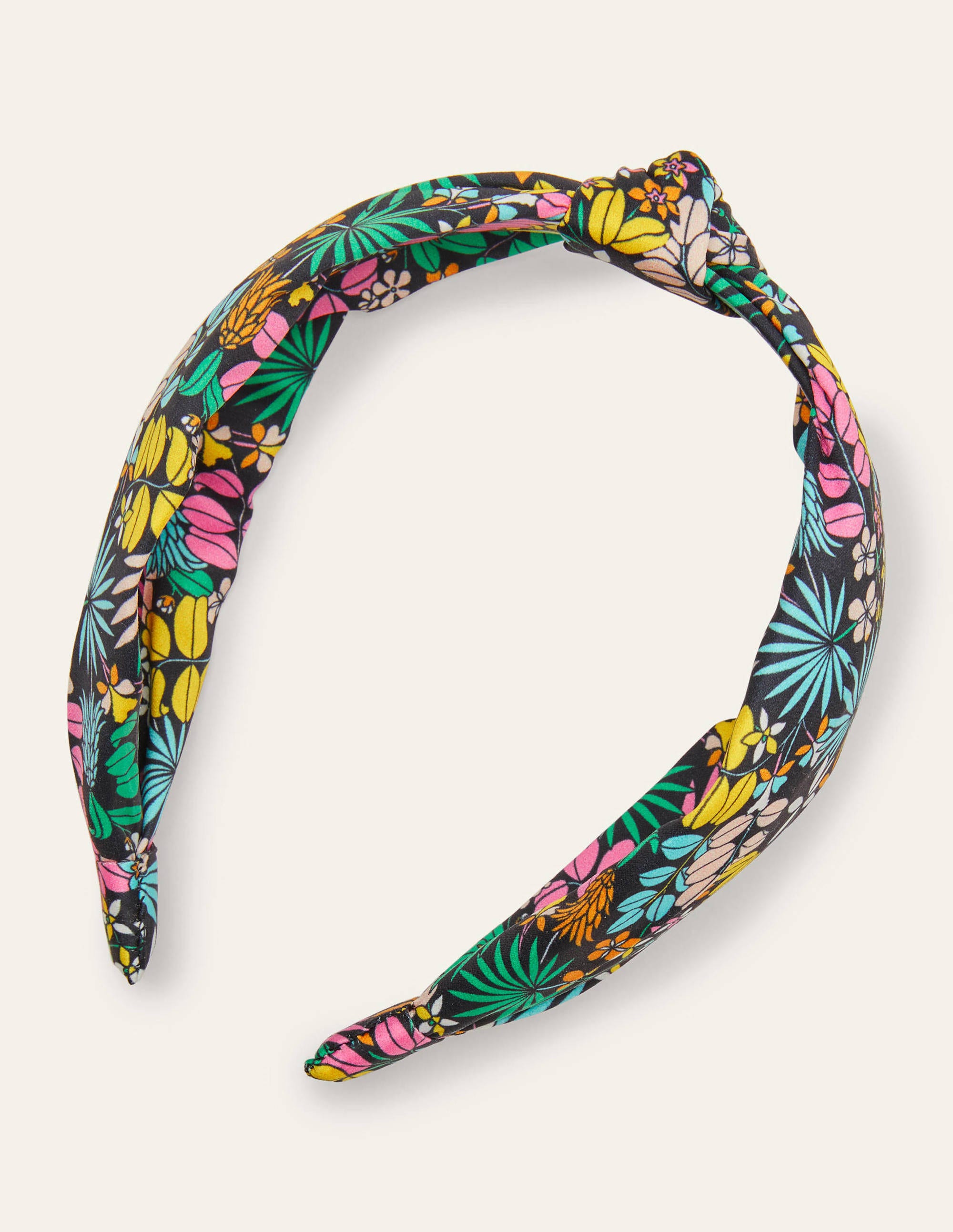 Serre-tête avec nœud BLK Femme Boden, Black