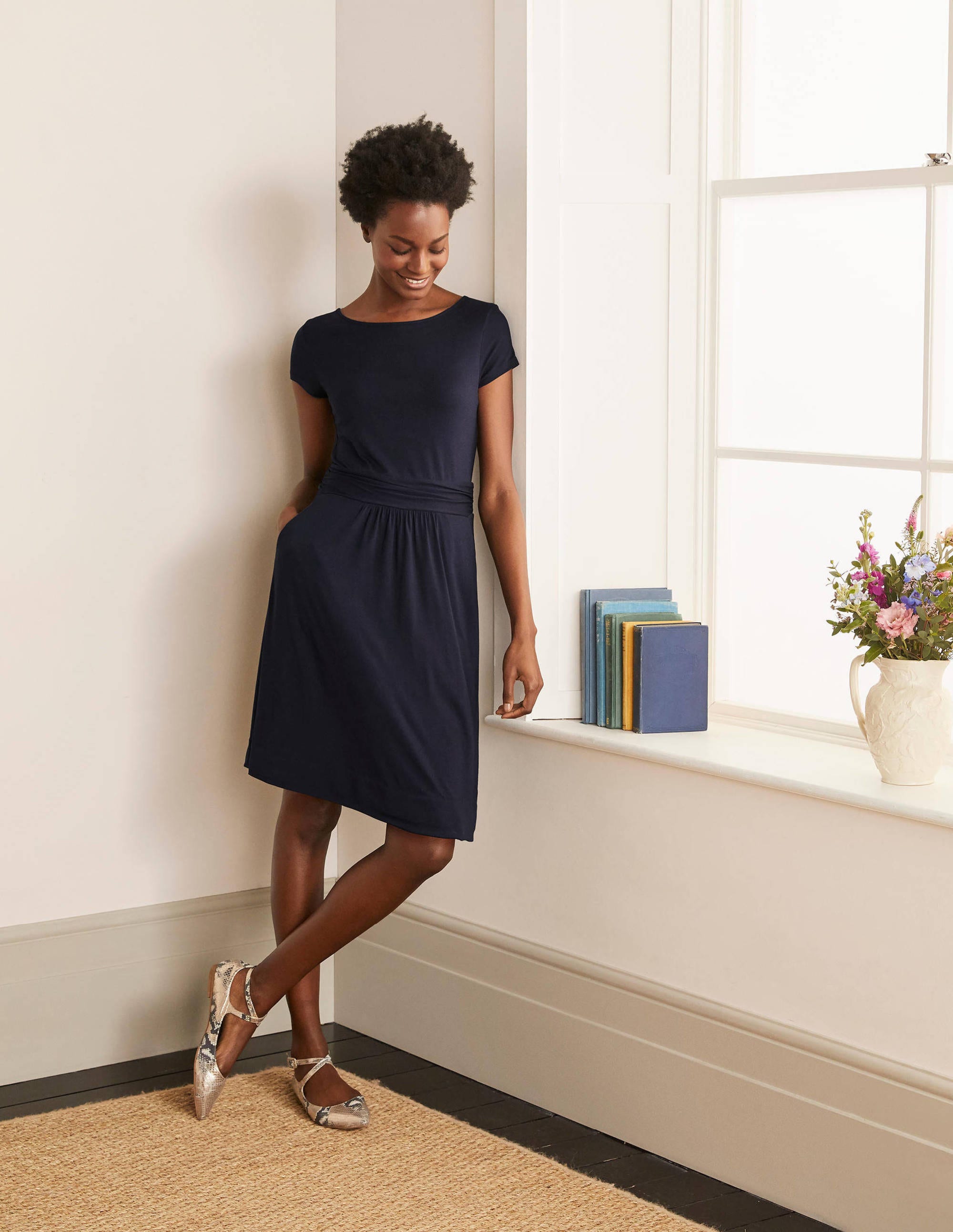 Robe Amelie en jersey NAV Boden Boden, Navy