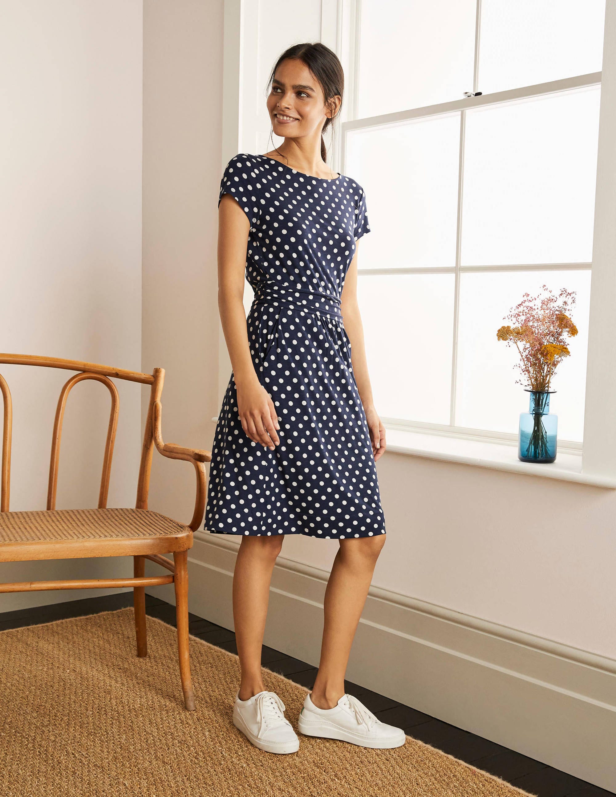 boden amelie print jersey dress