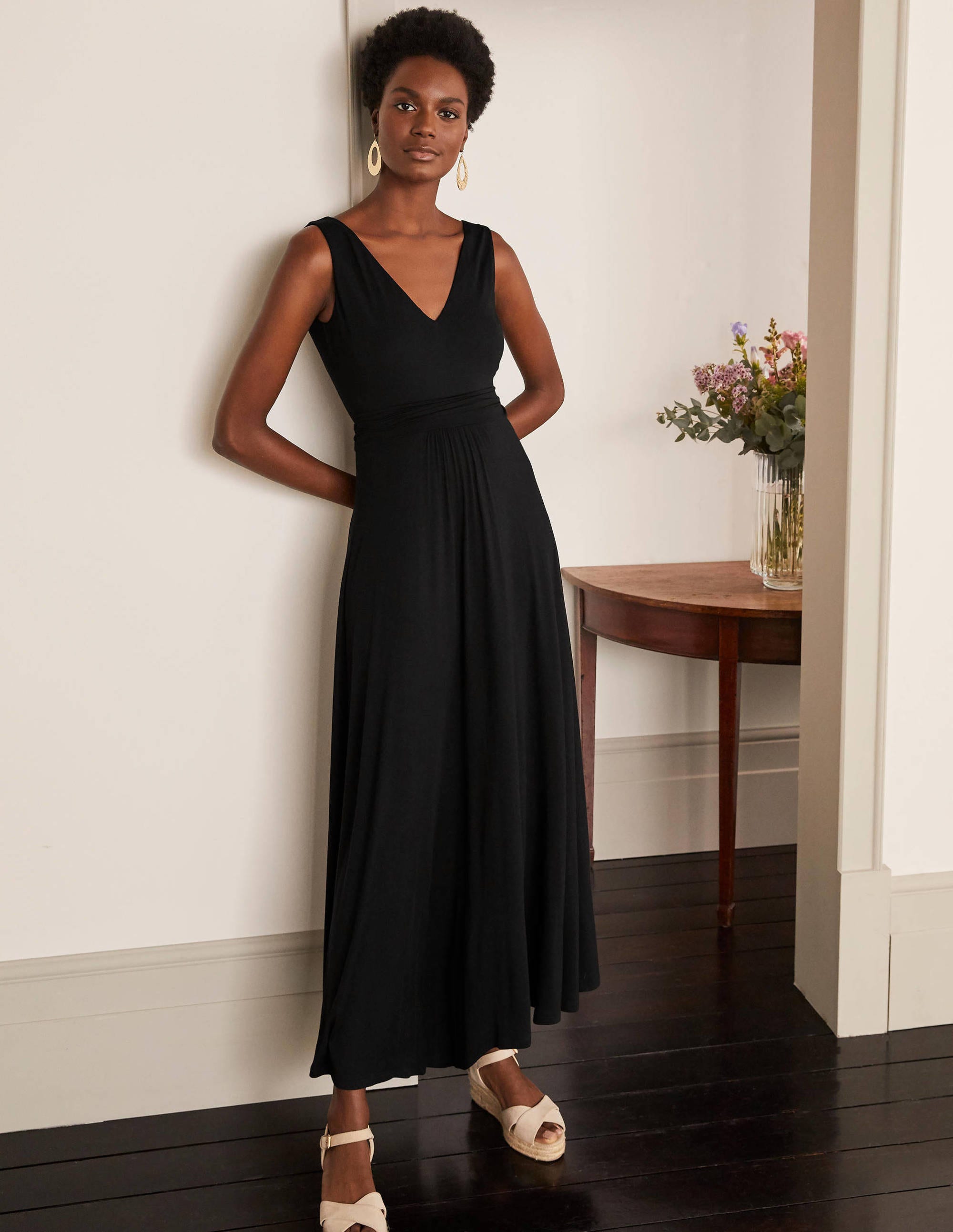 boden rebecca satin maxi dress
