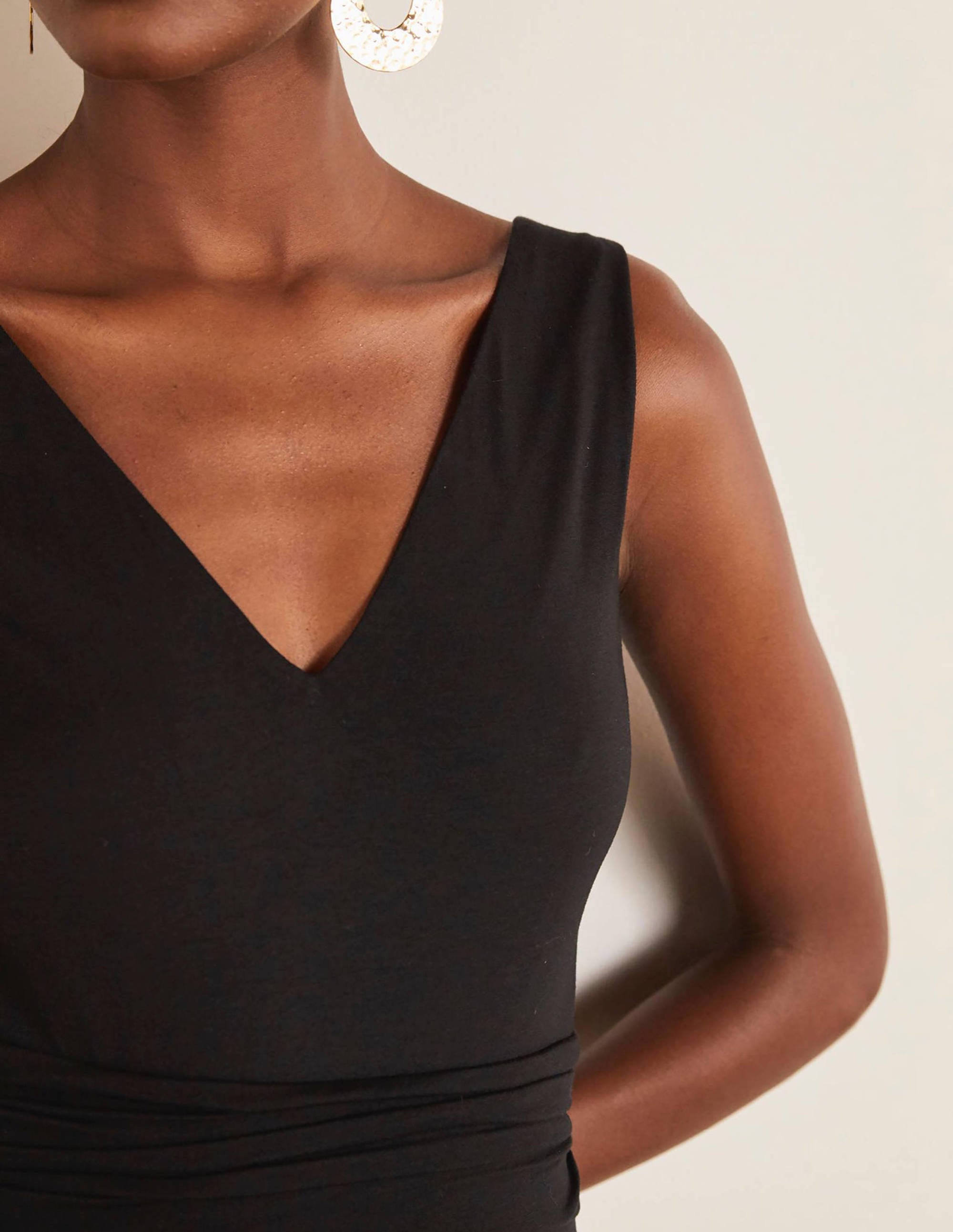boden black maxi dress