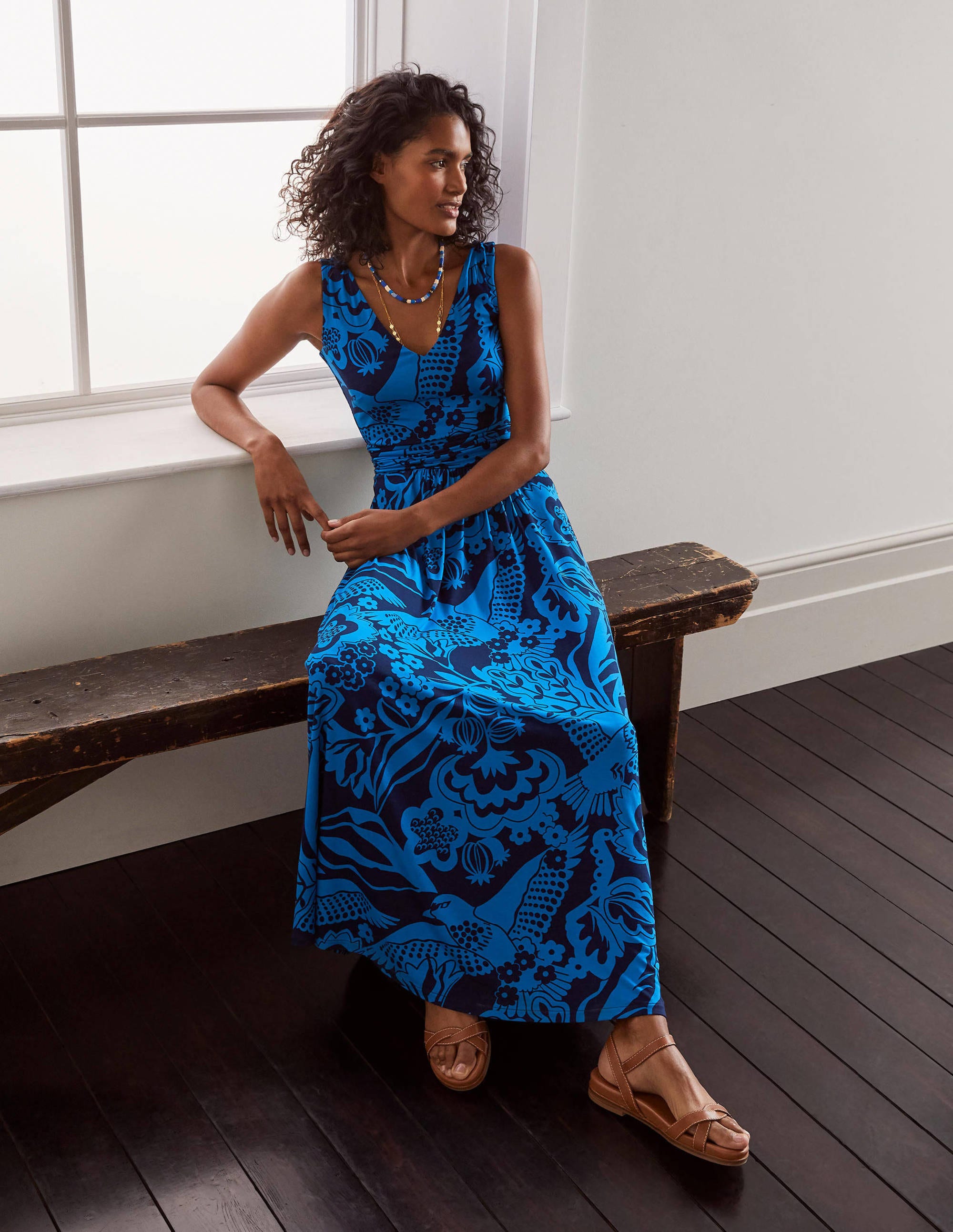 boden rebecca satin maxi dress