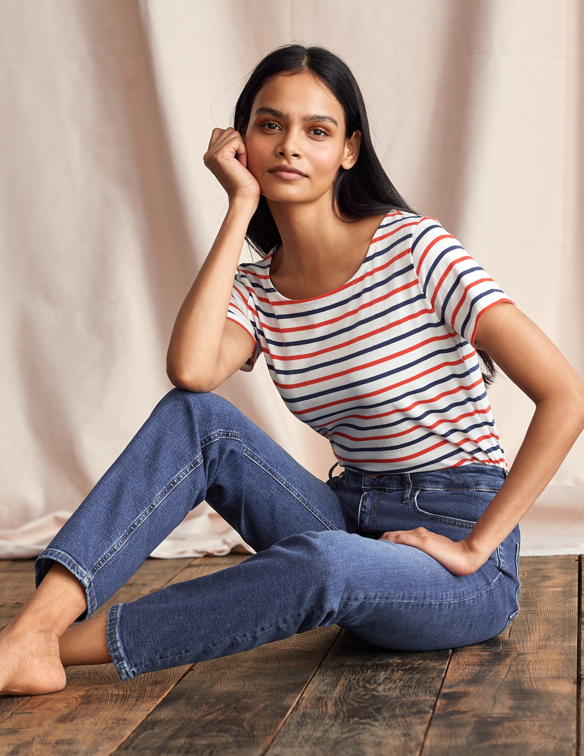 boden slim straight ankle skimmer