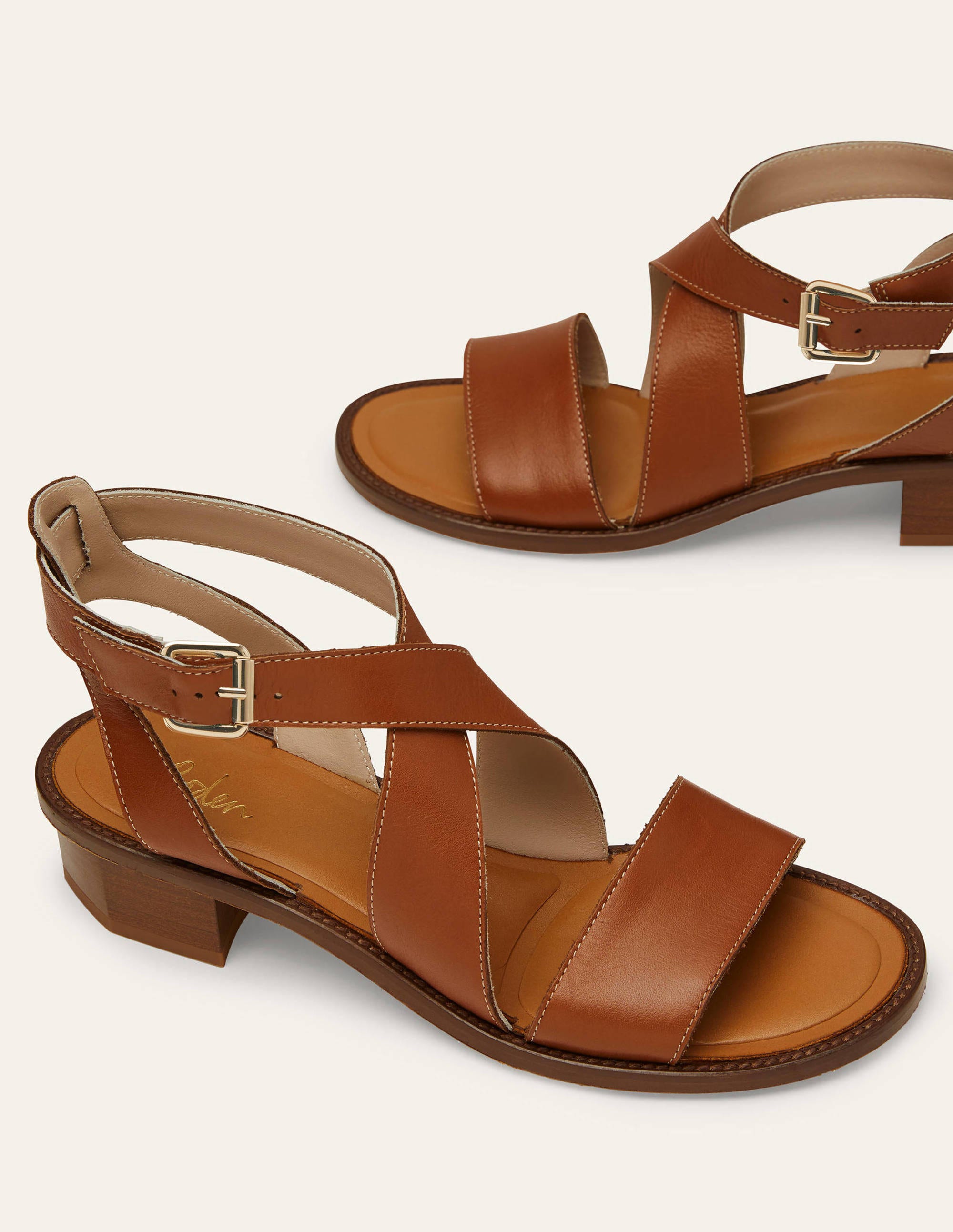 tan sandals