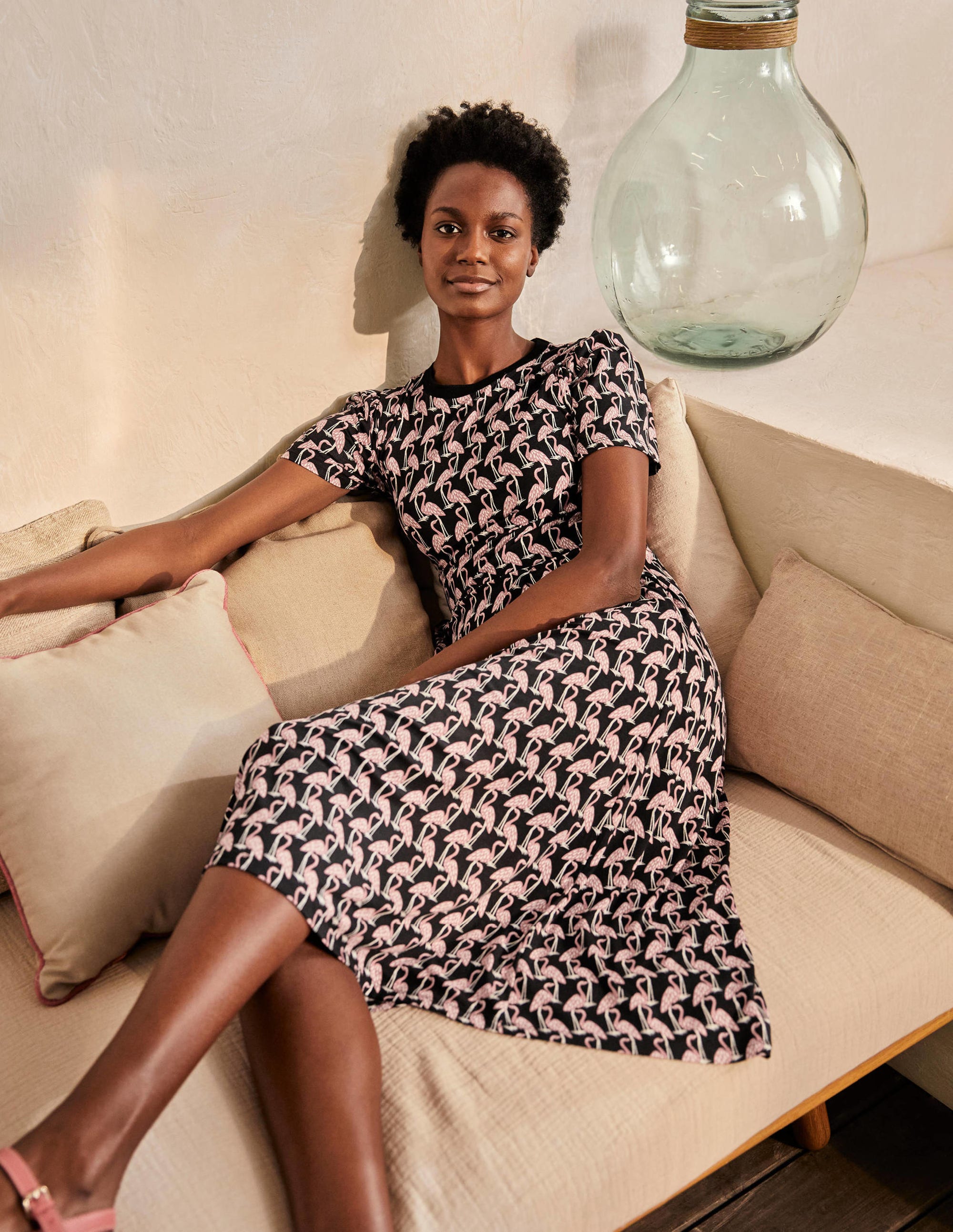boden lucille jersey midi dress