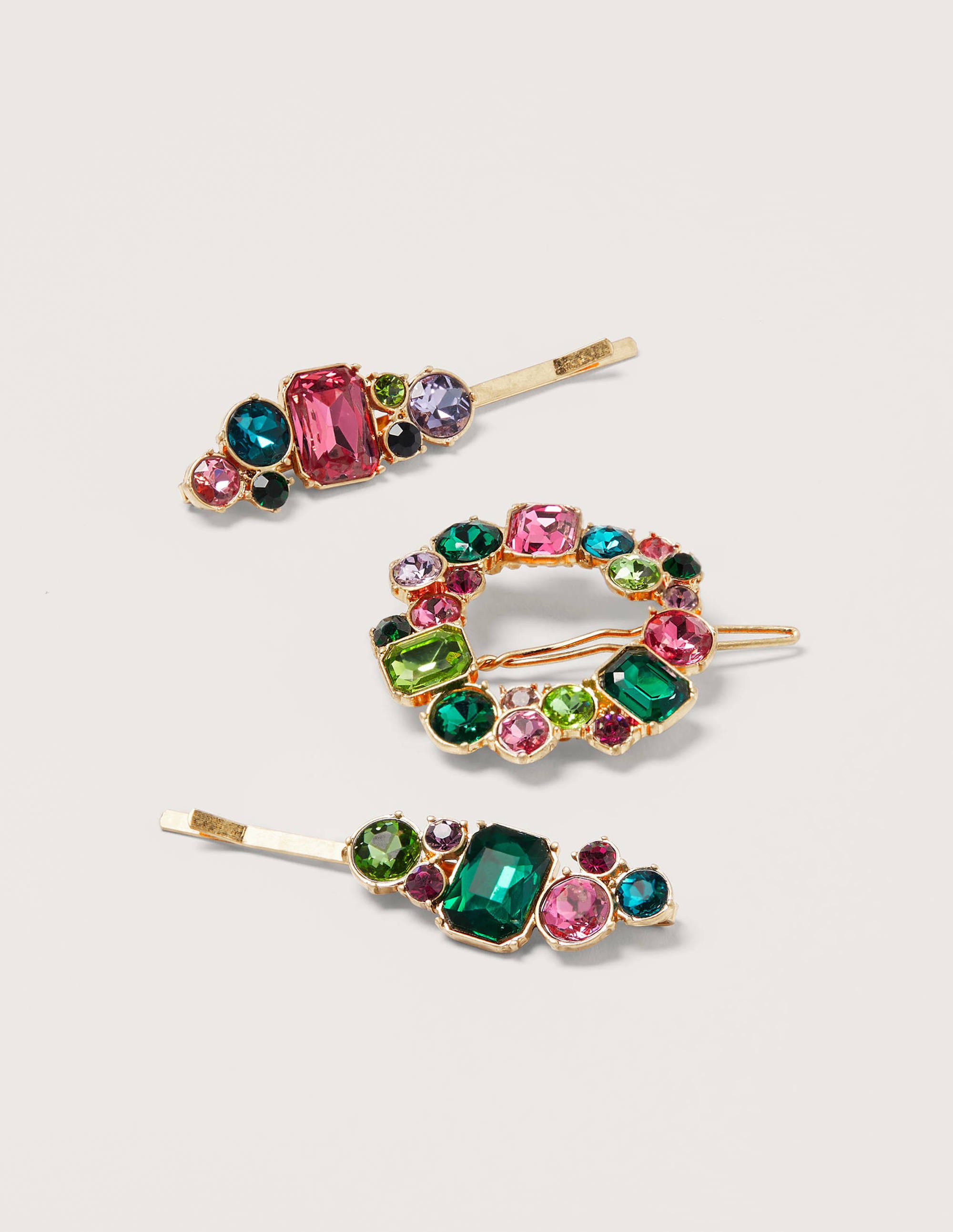 Ensemble de barrettes ornementées MLT Femme Boden, Multi