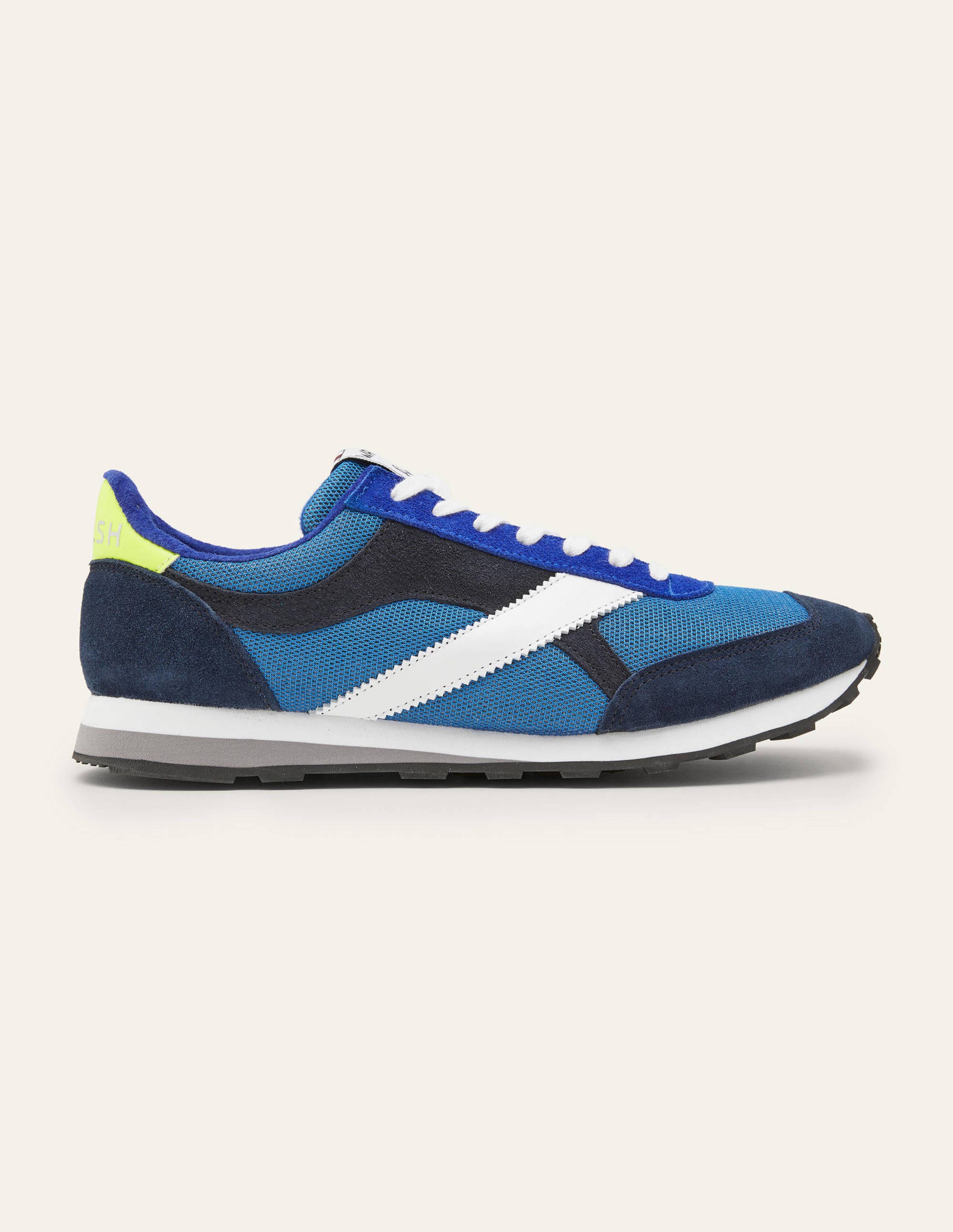 Baskets Tornado par Walsh DBL Homme Boden, Bold Blue/ Yellow