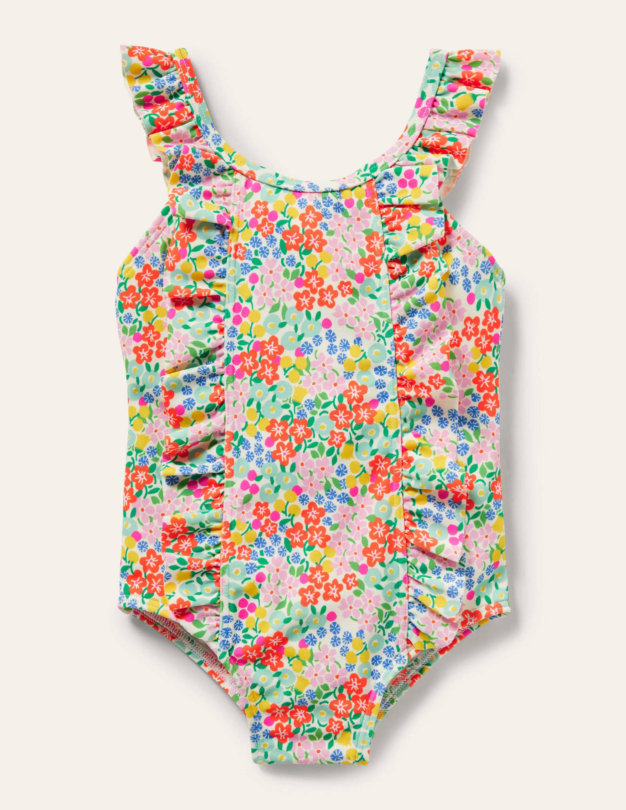 Maillot de bain avec nœud à l'arrière MUL Bébé Boden, Multi