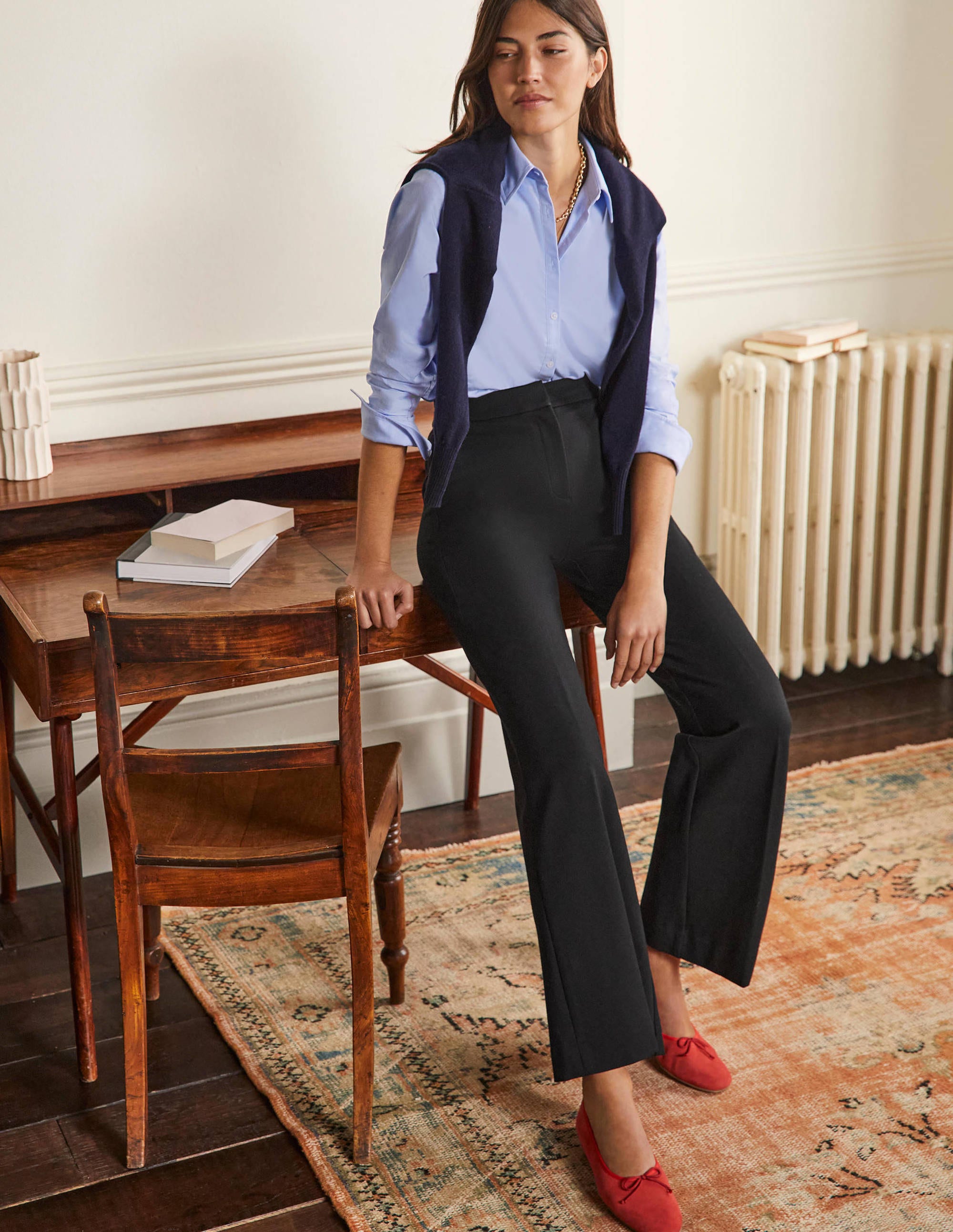 flattering wide leg pants